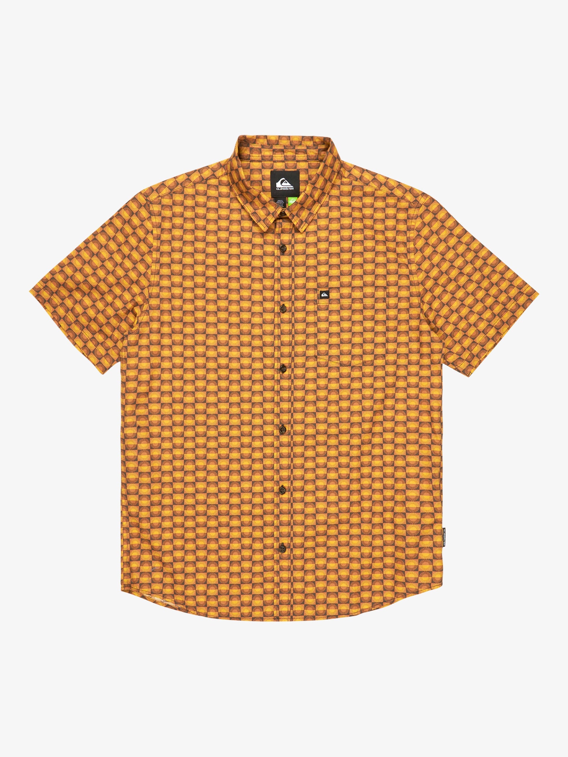 Mens Apero Organic Classic Shirt - Quiksilver Singapore 