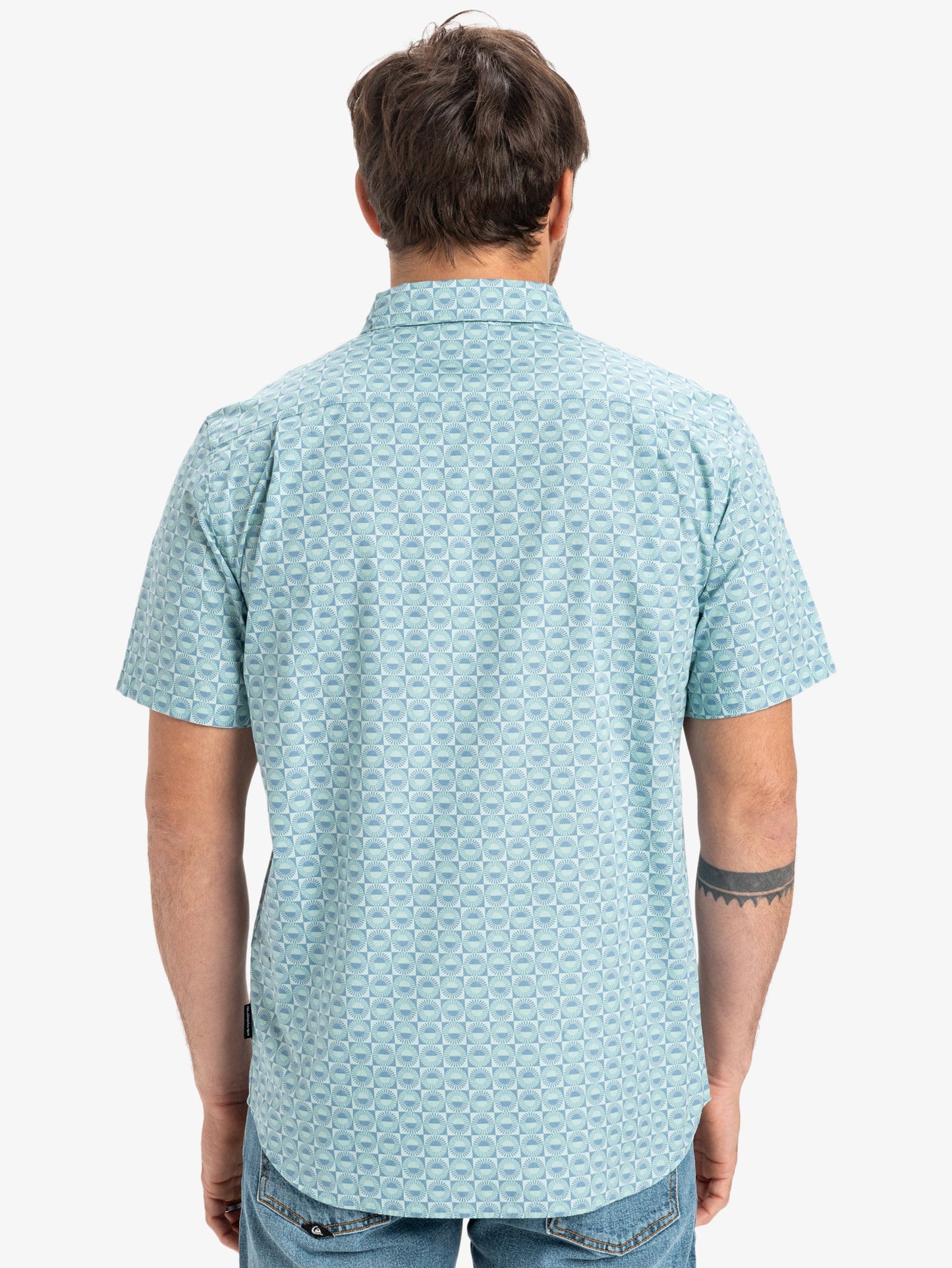 Mens Apero Organic Classic Shirt - Quiksilver Singapore 