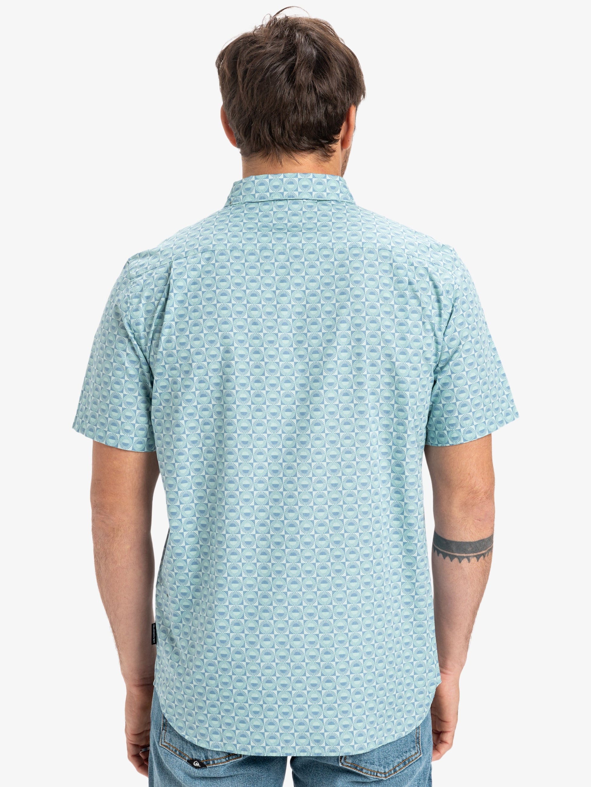 Mens Apero Organic Classic Shirt - Quiksilver Singapore 