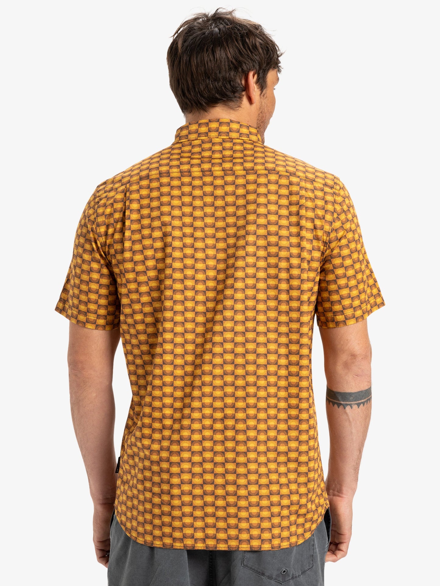 Mens Apero Organic Classic Shirt - Quiksilver Singapore 