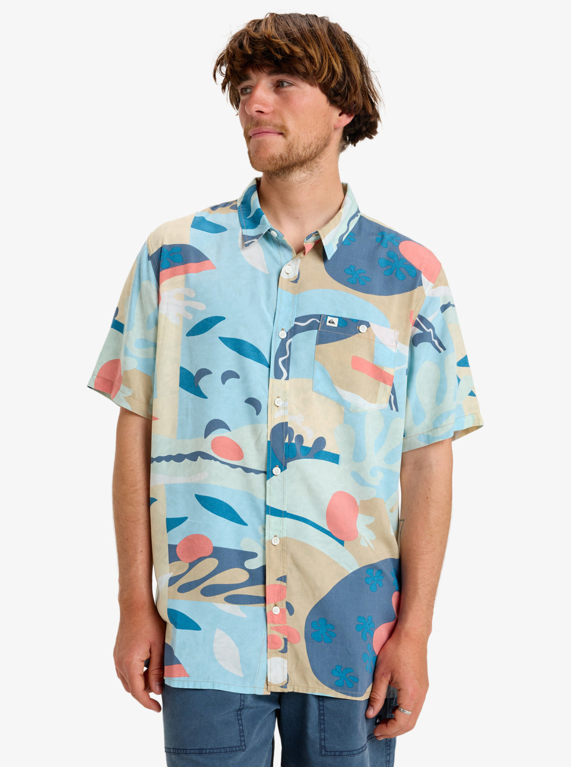 Mens Safe Paradise Shirt - Quiksilver Singapore 