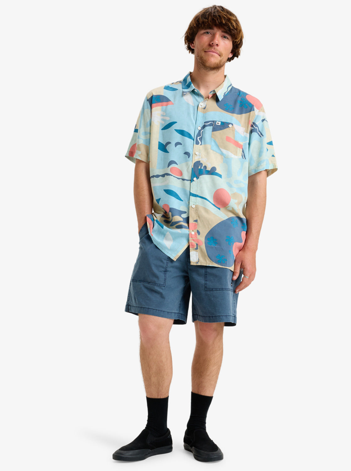 Mens Safe Paradise Shirt - Quiksilver Singapore 