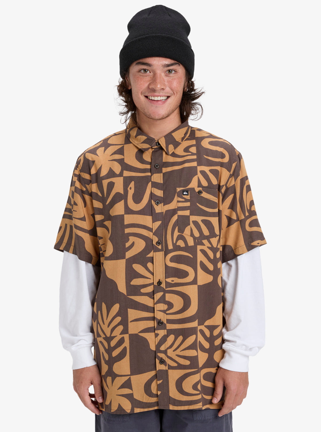 Mens Safe Paradise Shirt - Quiksilver Singapore 