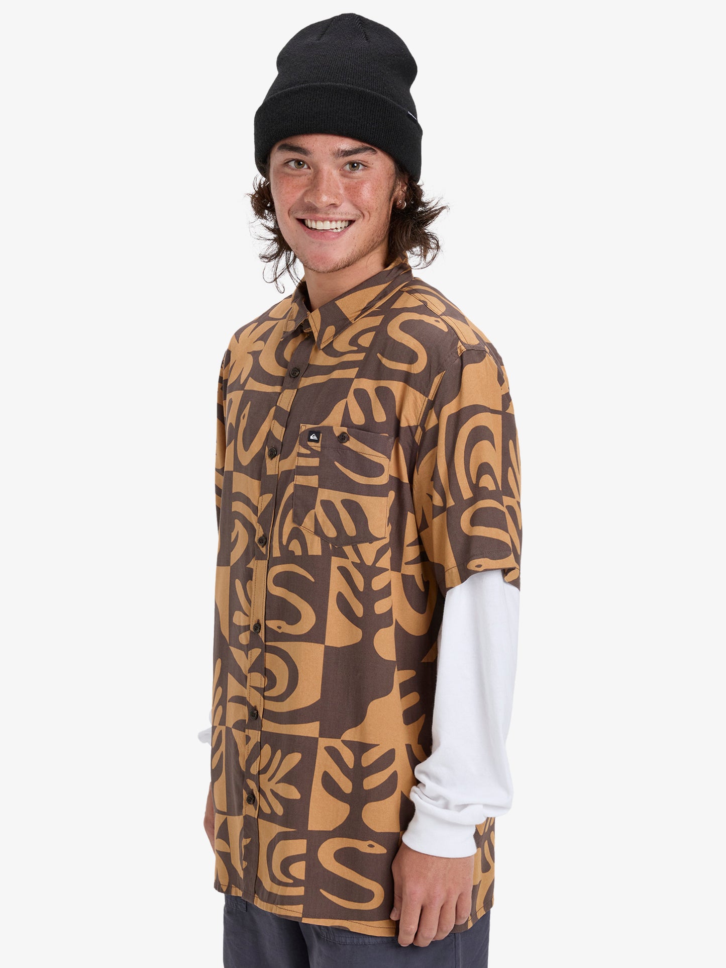 Mens Safe Paradise Shirt - Quiksilver Singapore 