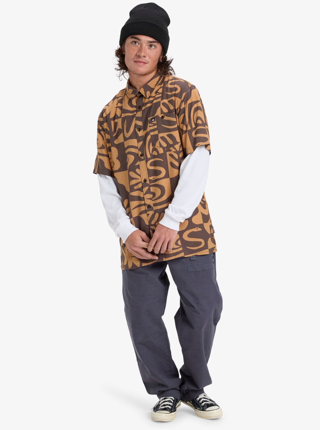Mens Safe Paradise Shirt - Quiksilver Singapore 