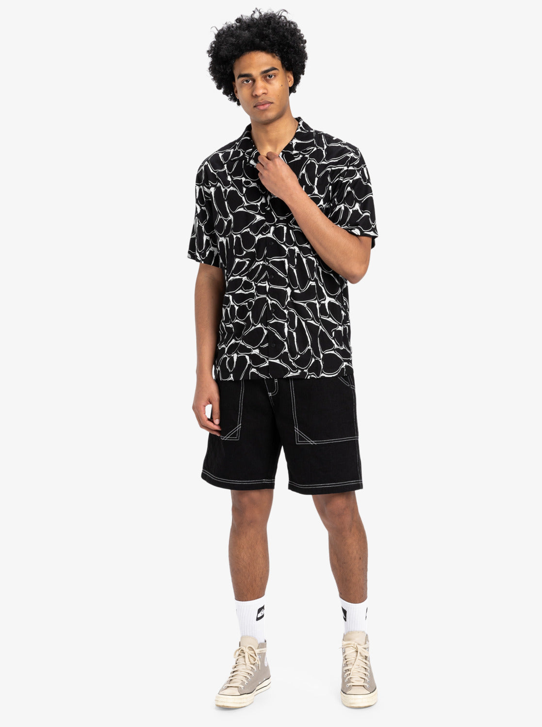 Mens Mercury Chrome Shirt - Quiksilver Singapore 