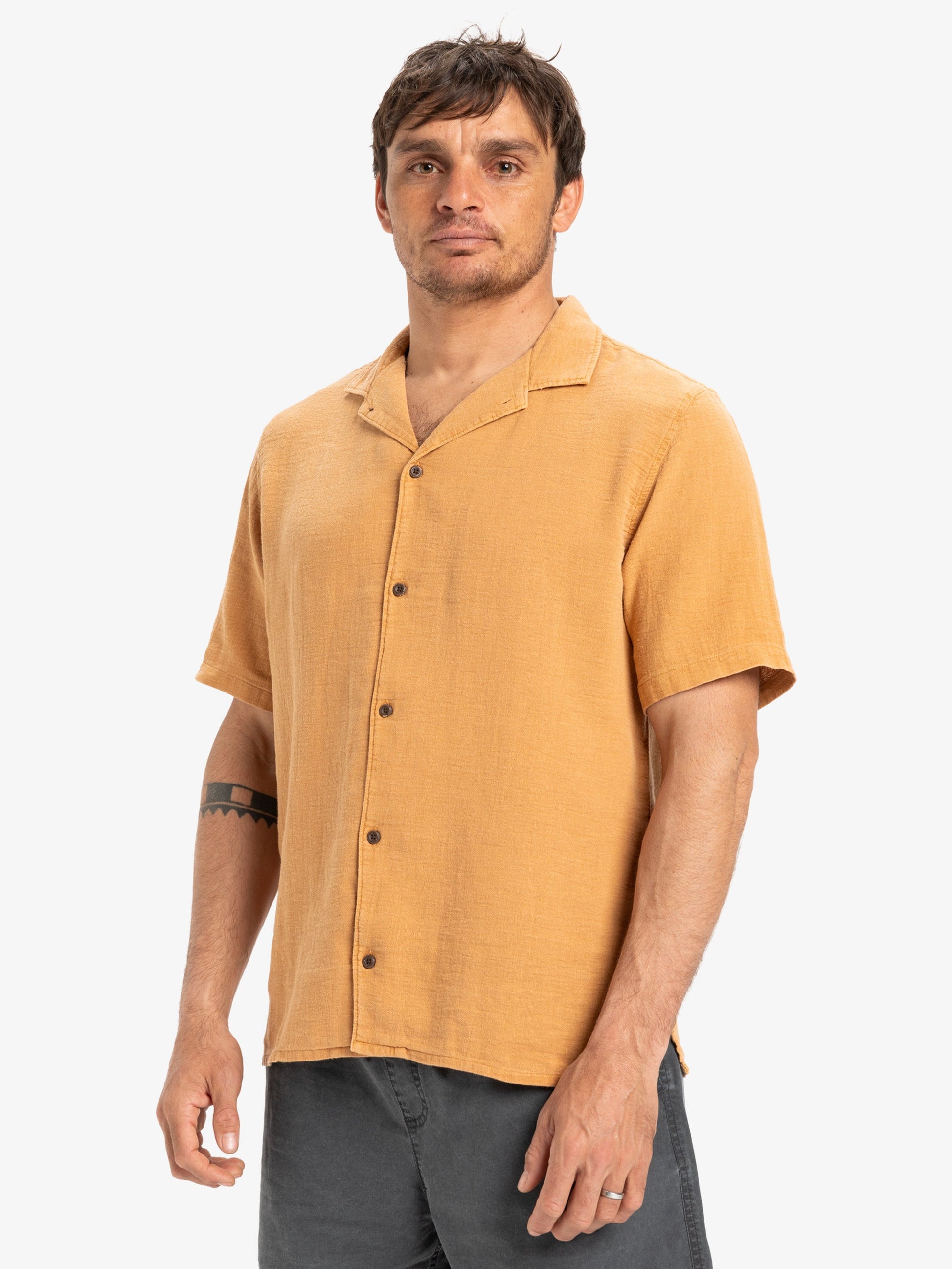 Mens Sunrise Shirt - Quiksilver Singapore 