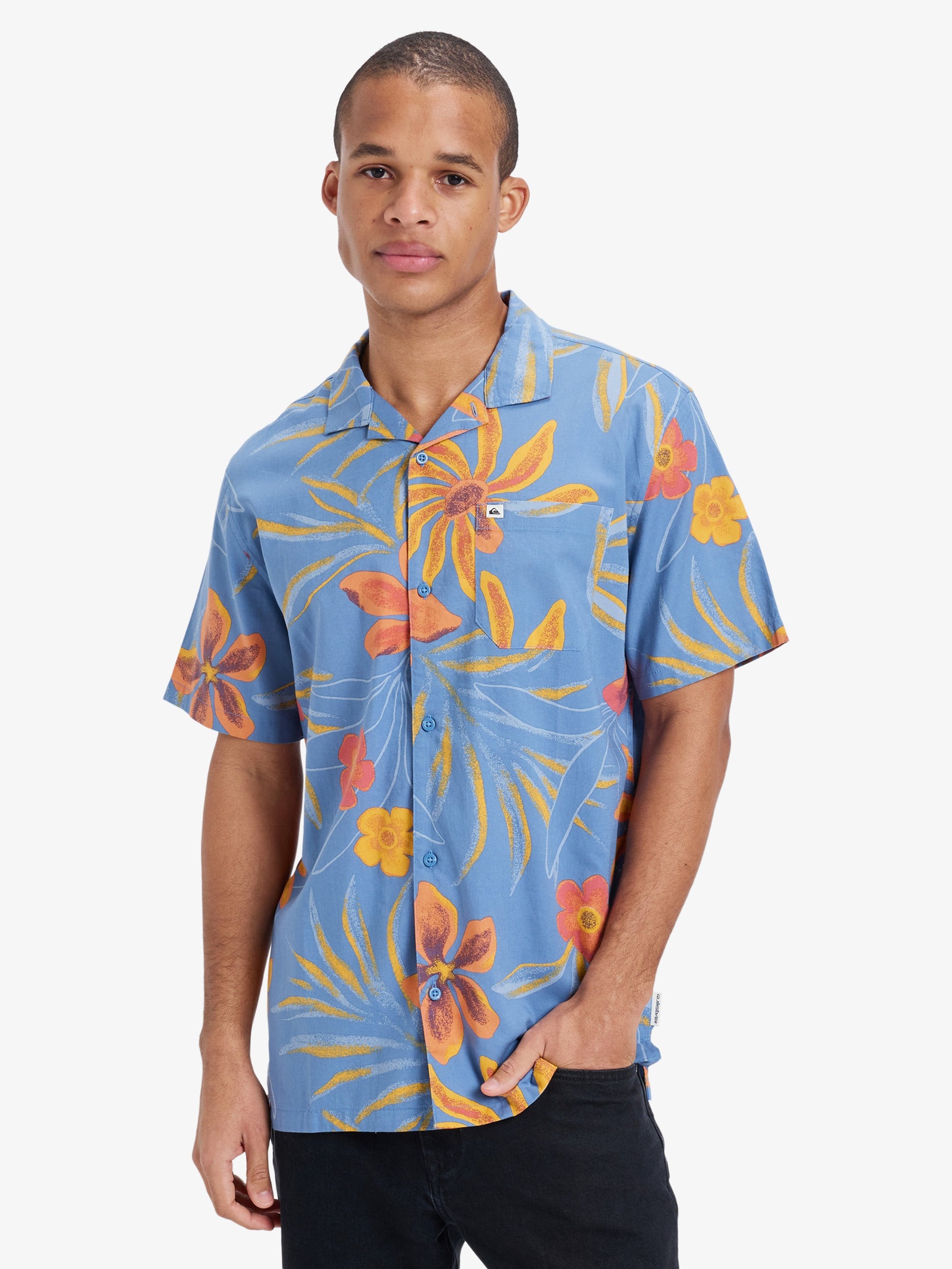 Mens Beach Club Shirt - Quiksilver Singapore 