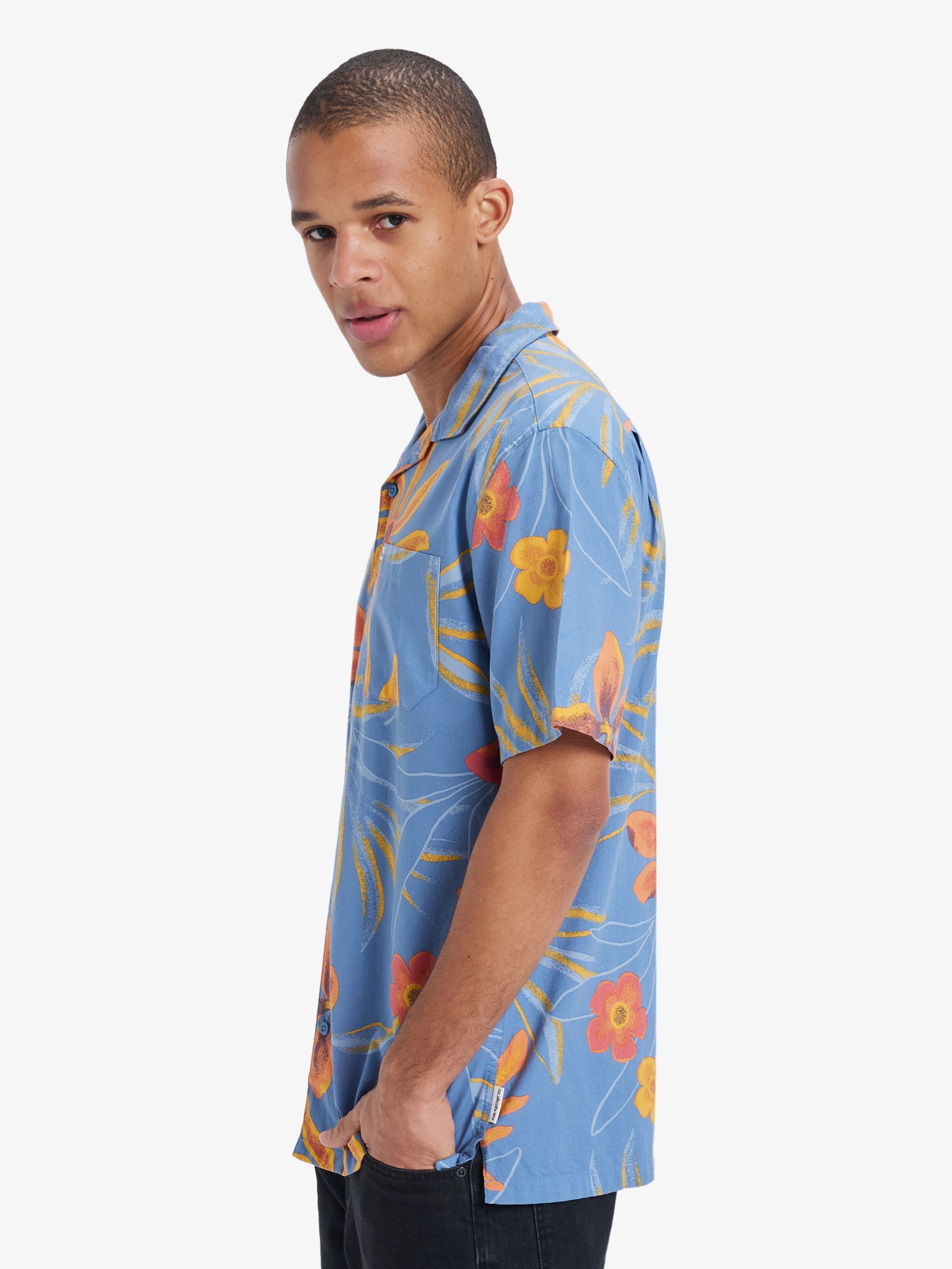 Mens Beach Club Shirt - Quiksilver Singapore 
