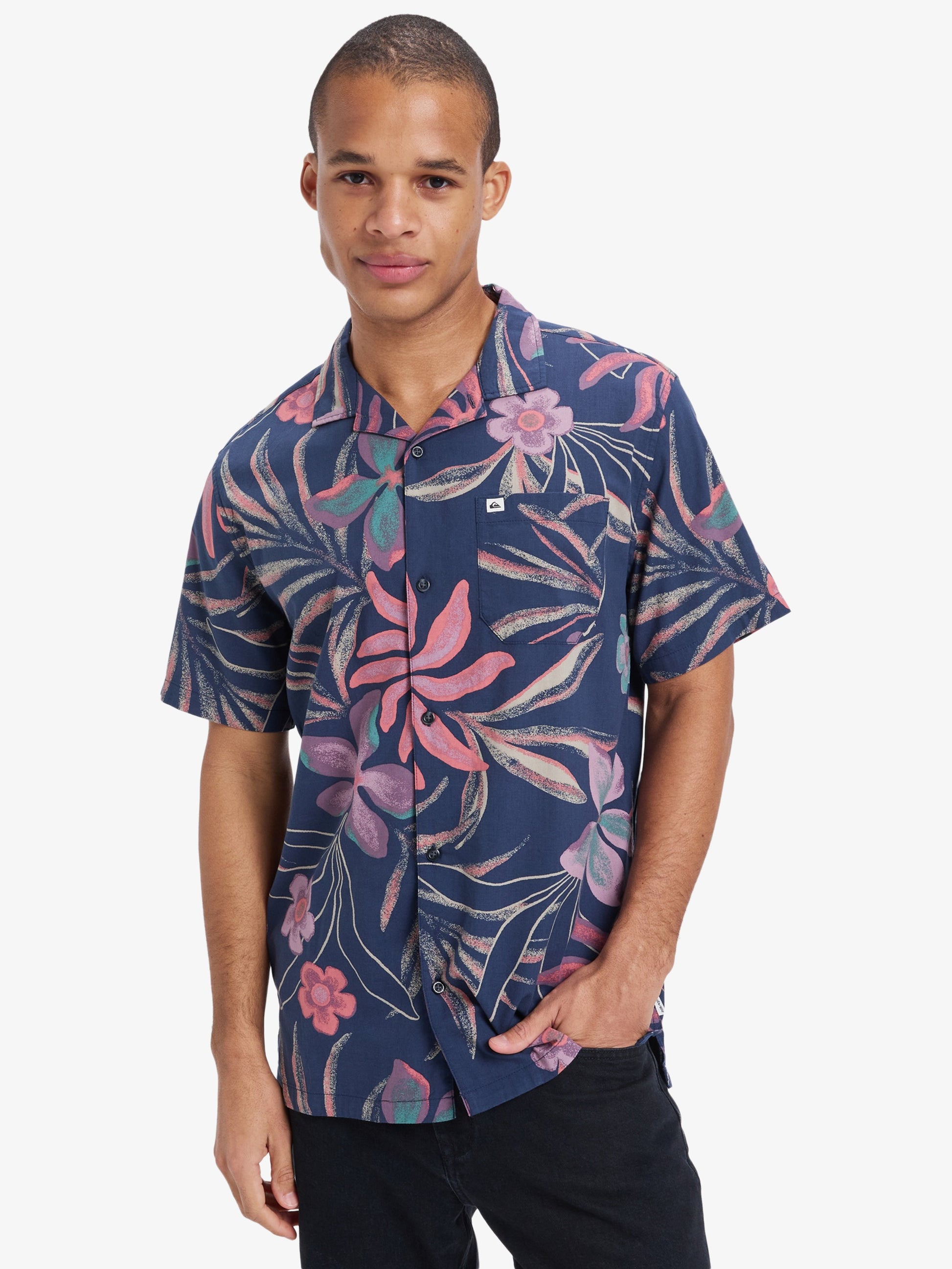 Mens Beach Club Shirt - Quiksilver Singapore 