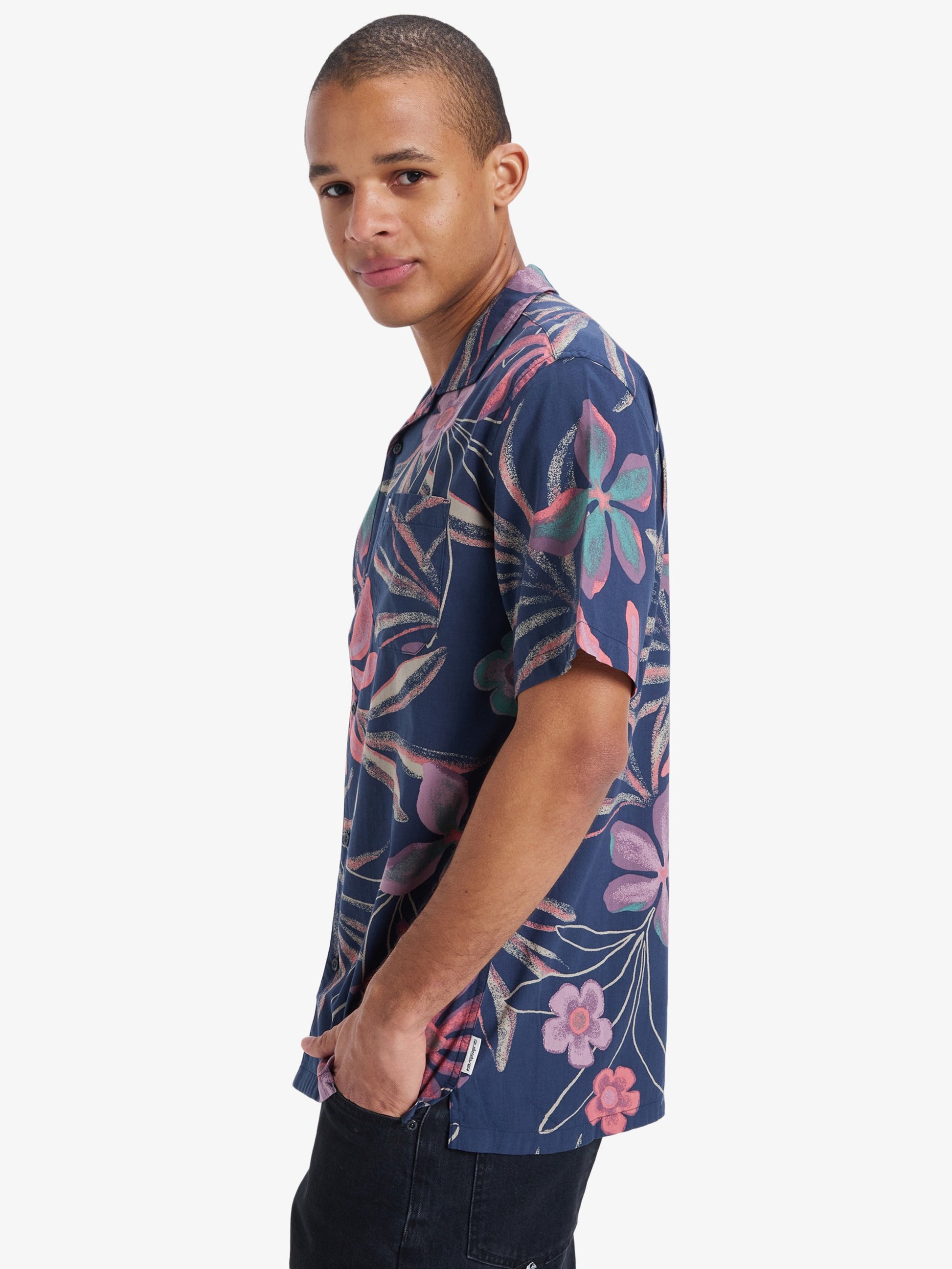 Mens Beach Club Shirt - Quiksilver Singapore 