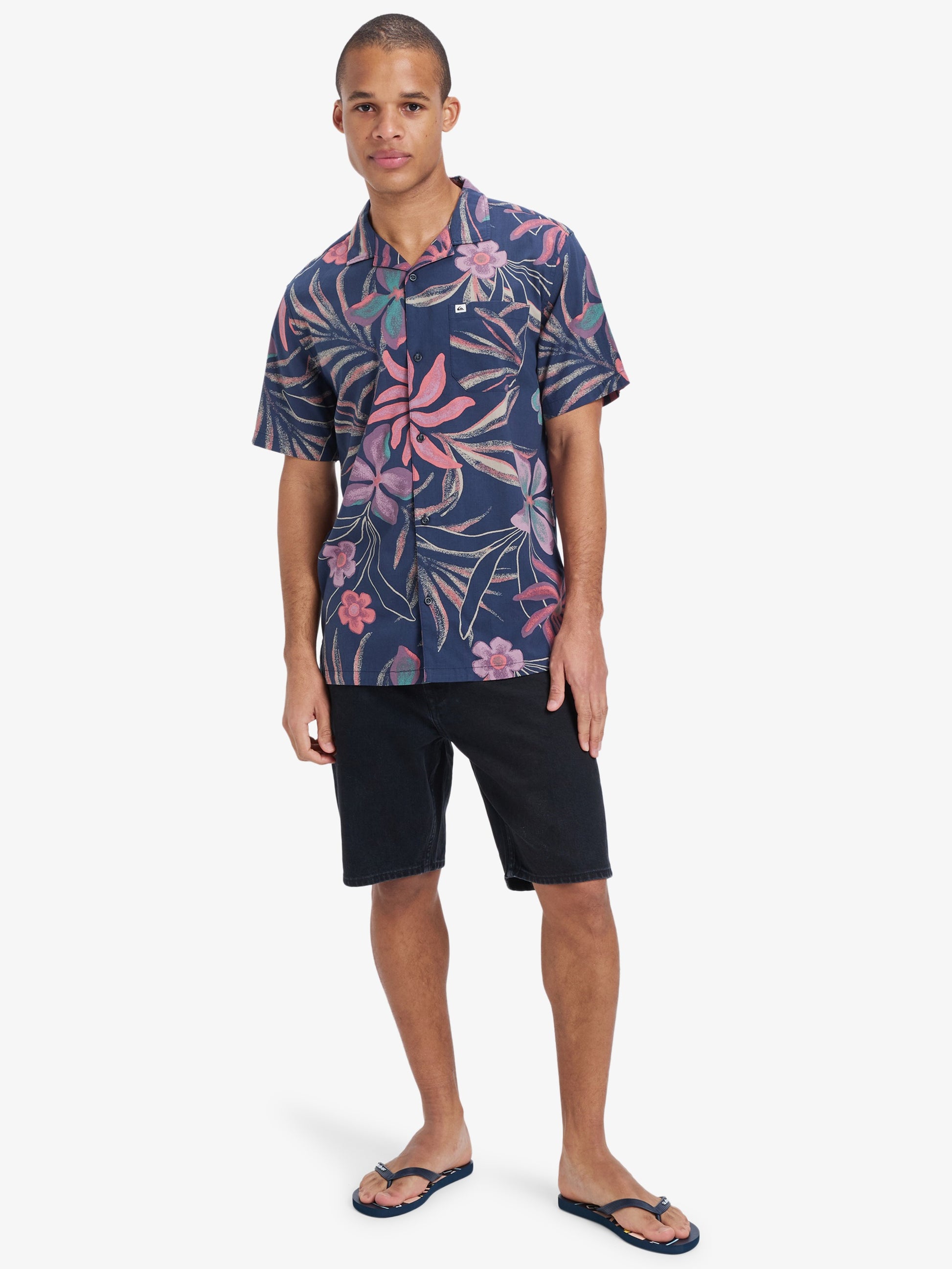 Mens Beach Club Shirt - Quiksilver Singapore 