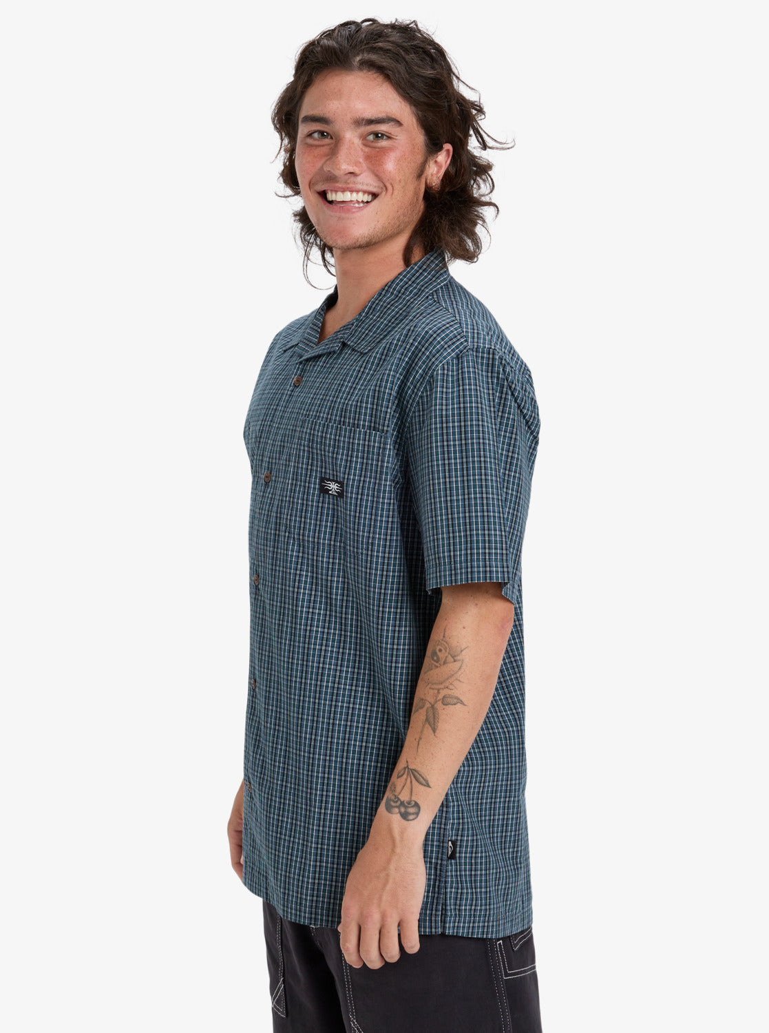 Mens Liquid Metal Shirt - Quiksilver Singapore 