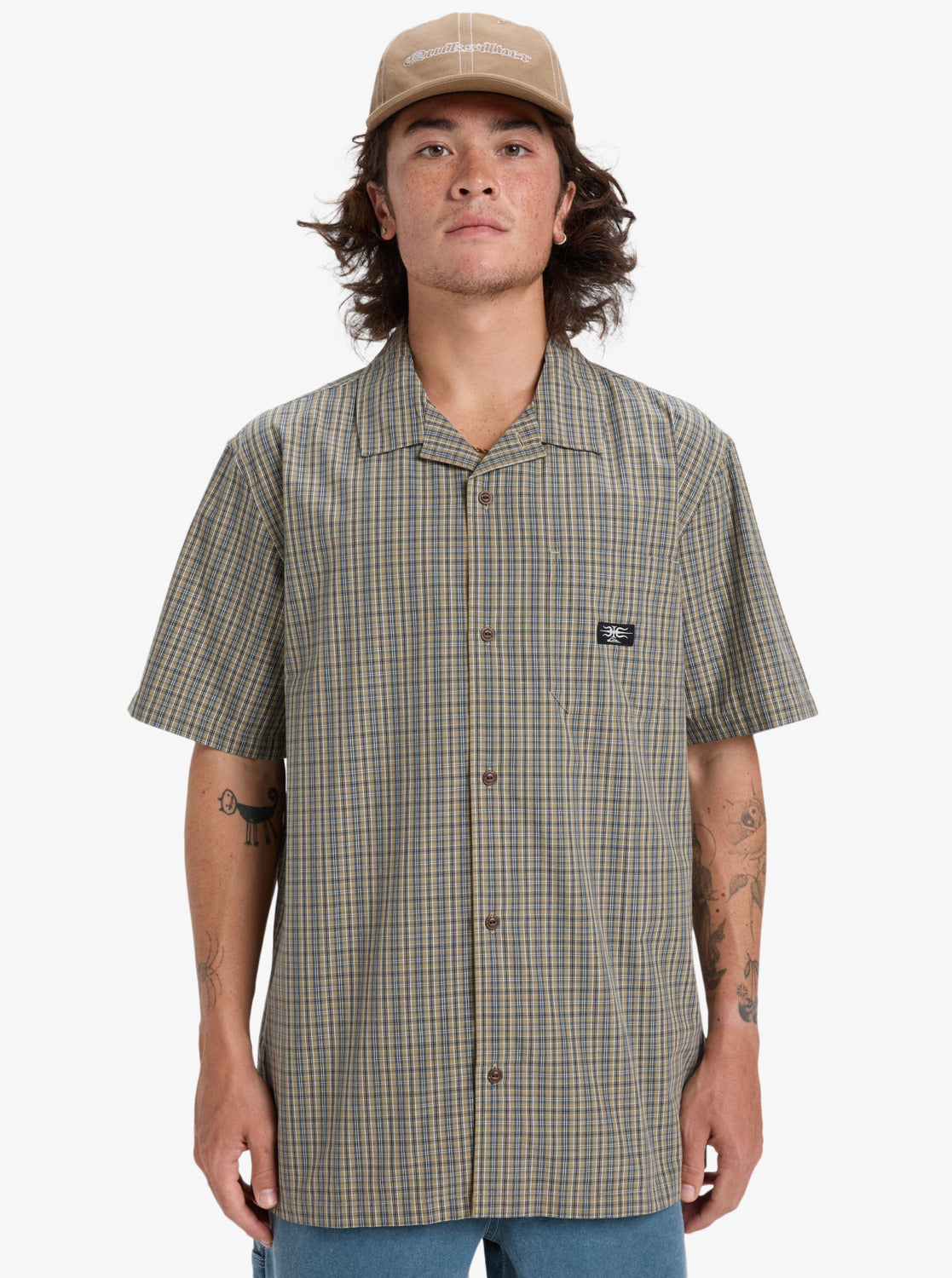 Mens Liquid Metal Shirt - Quiksilver Singapore 
