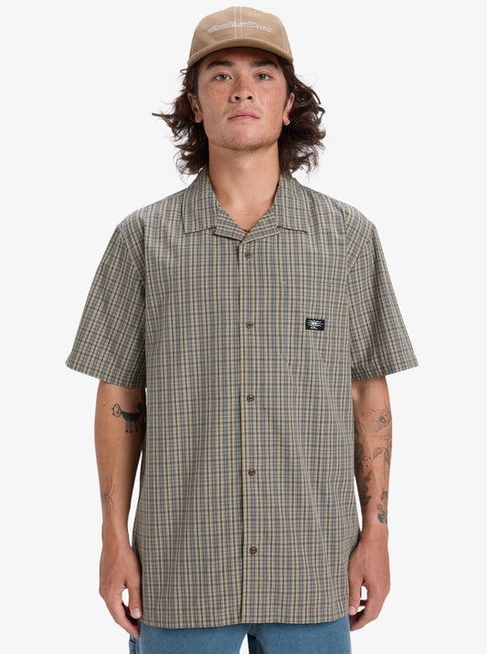 Mens Liquid Metal Shirt - Quiksilver Singapore 