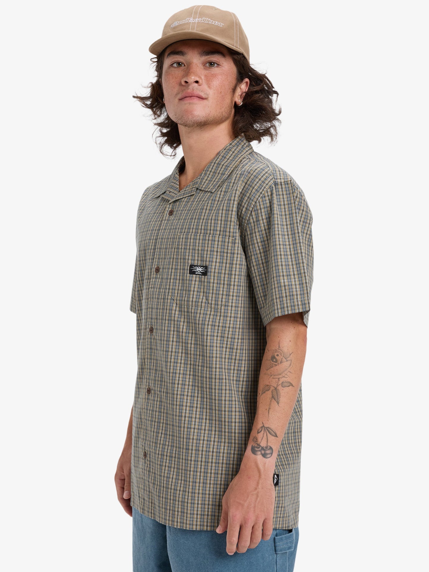 Mens Liquid Metal Shirt - Quiksilver Singapore 