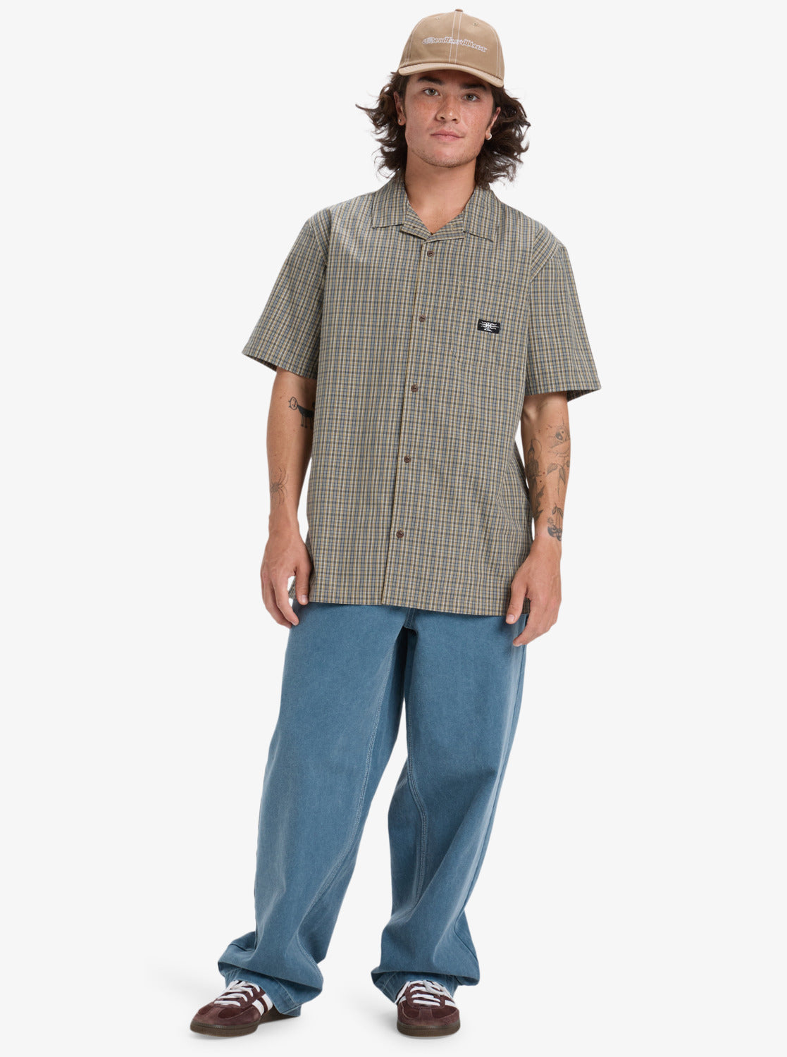 Mens Liquid Metal Shirt - Quiksilver Singapore 
