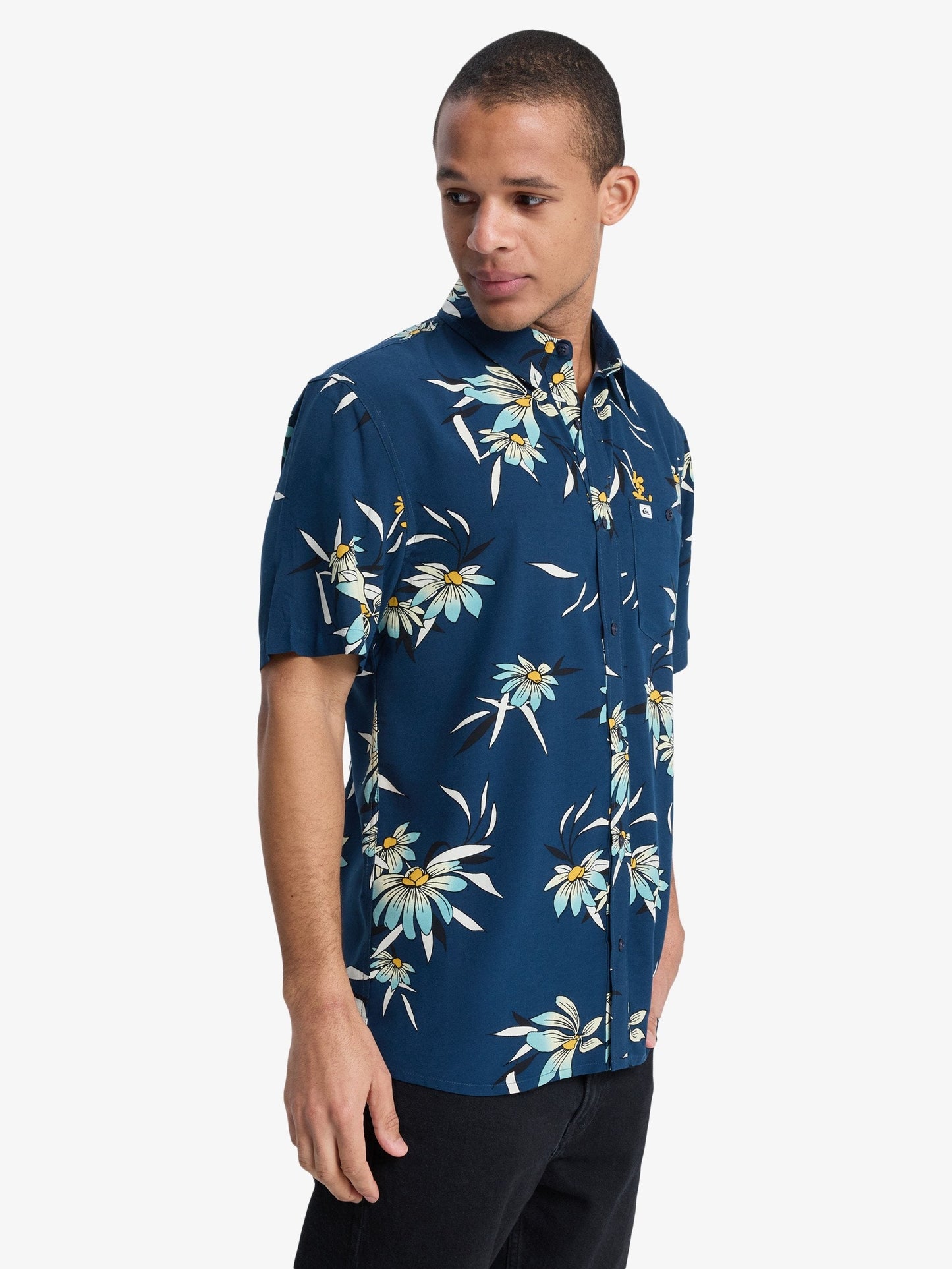 Mens Coastal Floral Shirt - Quiksilver Singapore 