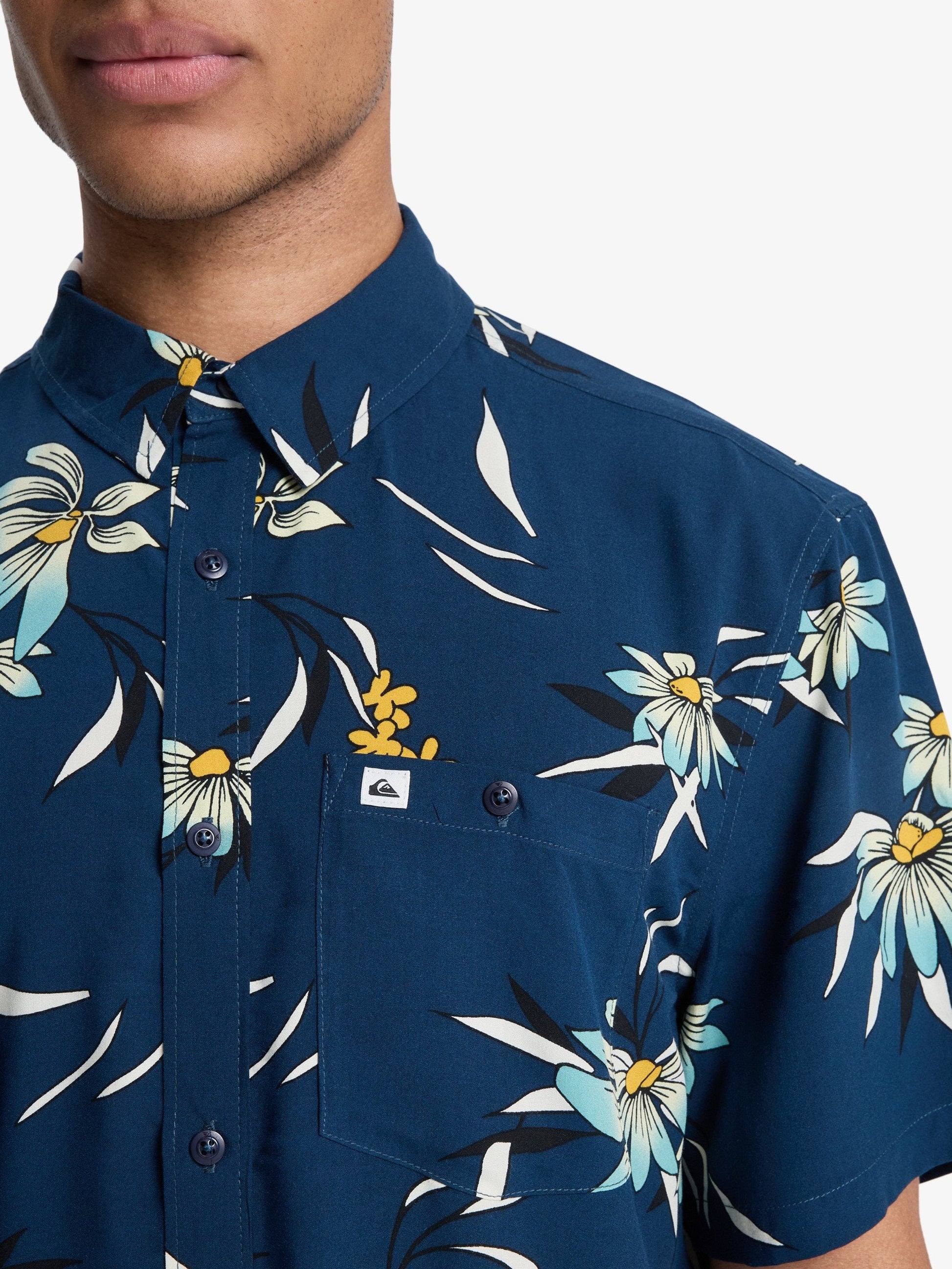 Mens Coastal Floral Shirt - Quiksilver Singapore 