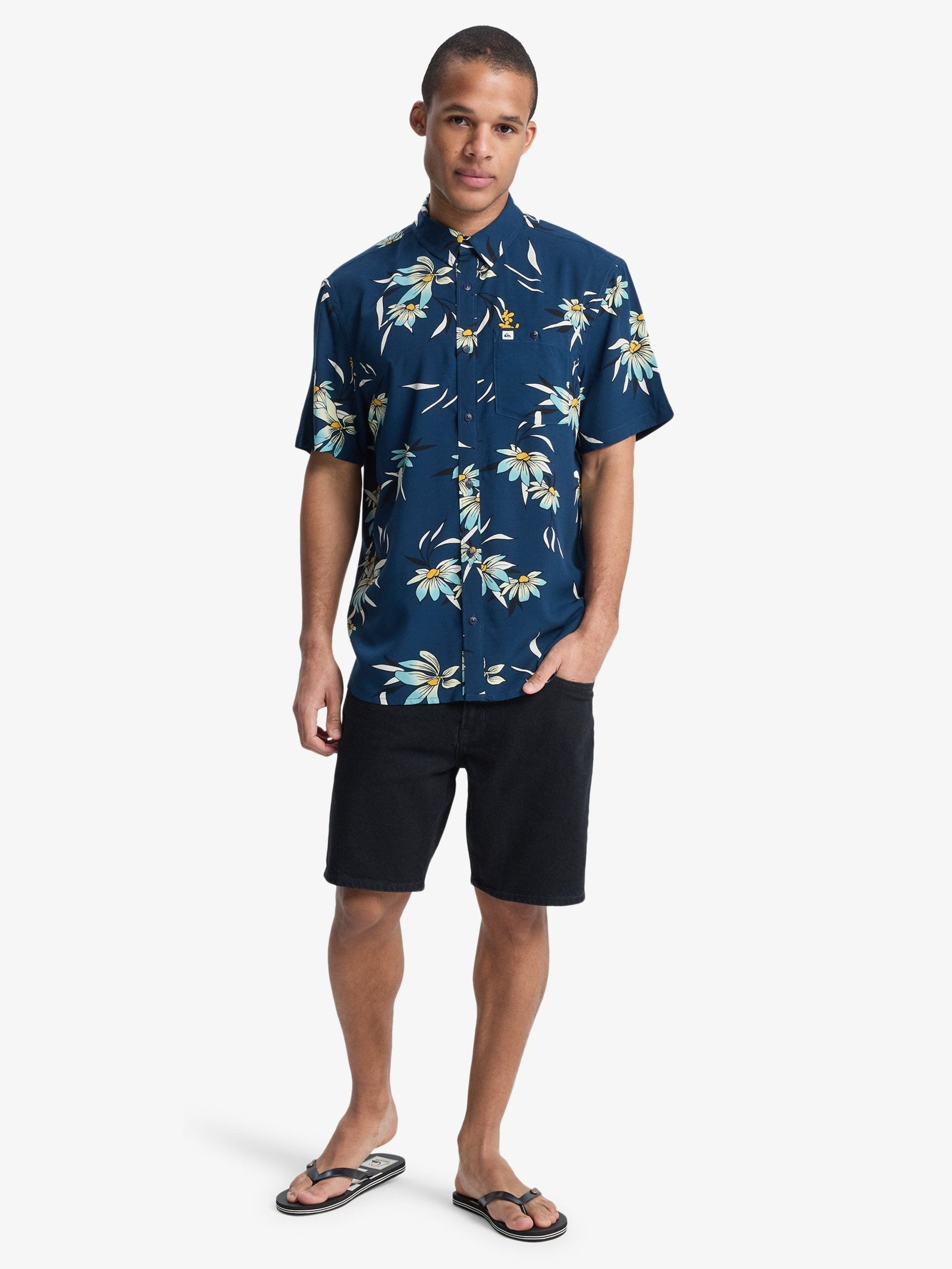 Mens Coastal Floral Shirt - Quiksilver Singapore 