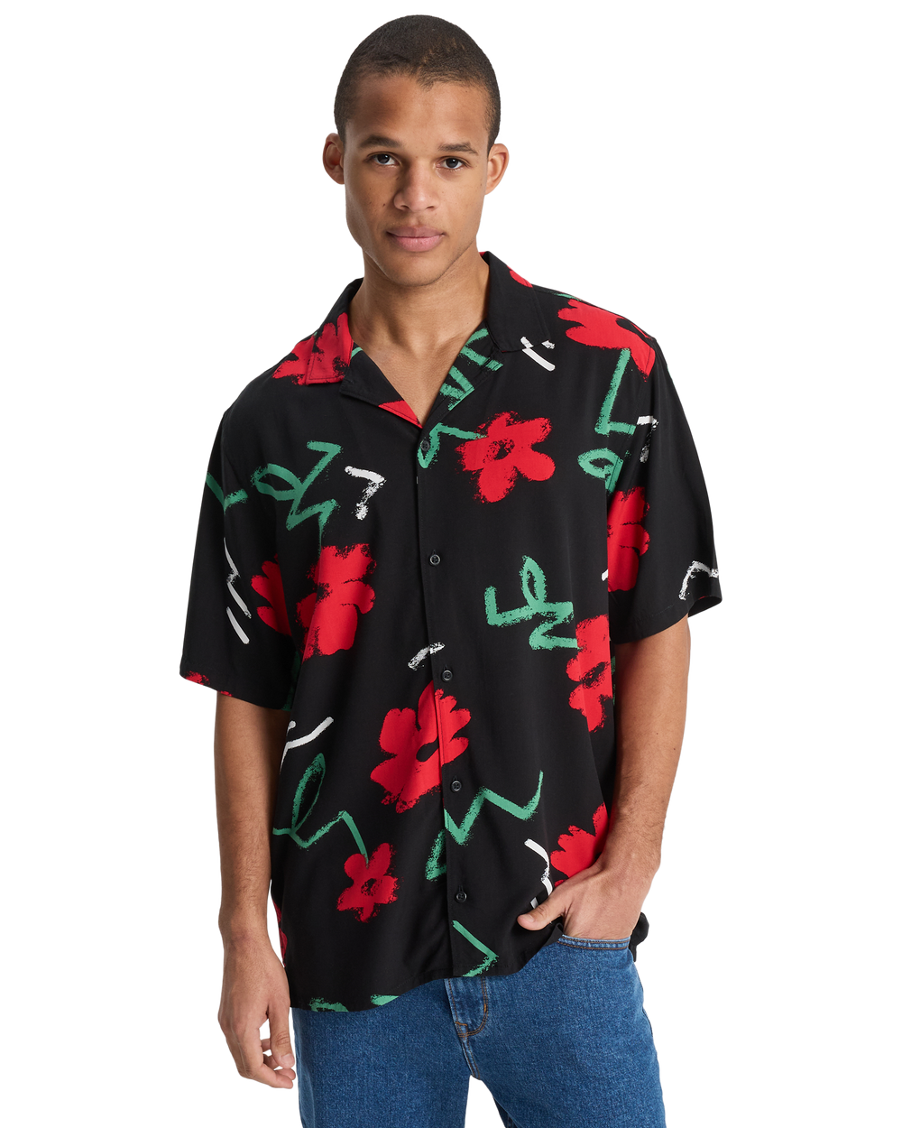 Mens Safe Paradise Short Sleeve Shirt - Quiksilver Singapore