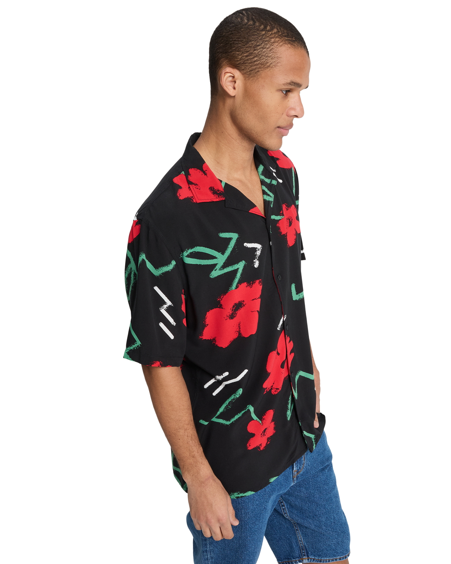 Mens Safe Paradise Short Sleeve Shirt