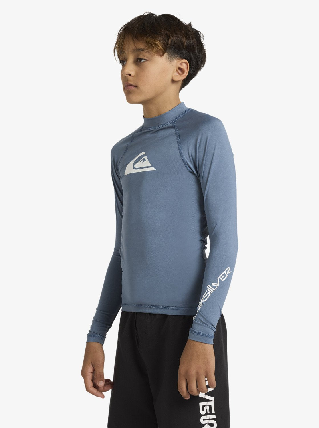 Boys 8-16 All Time Long Sleeve Rashguard - Quiksilver Singapore 
