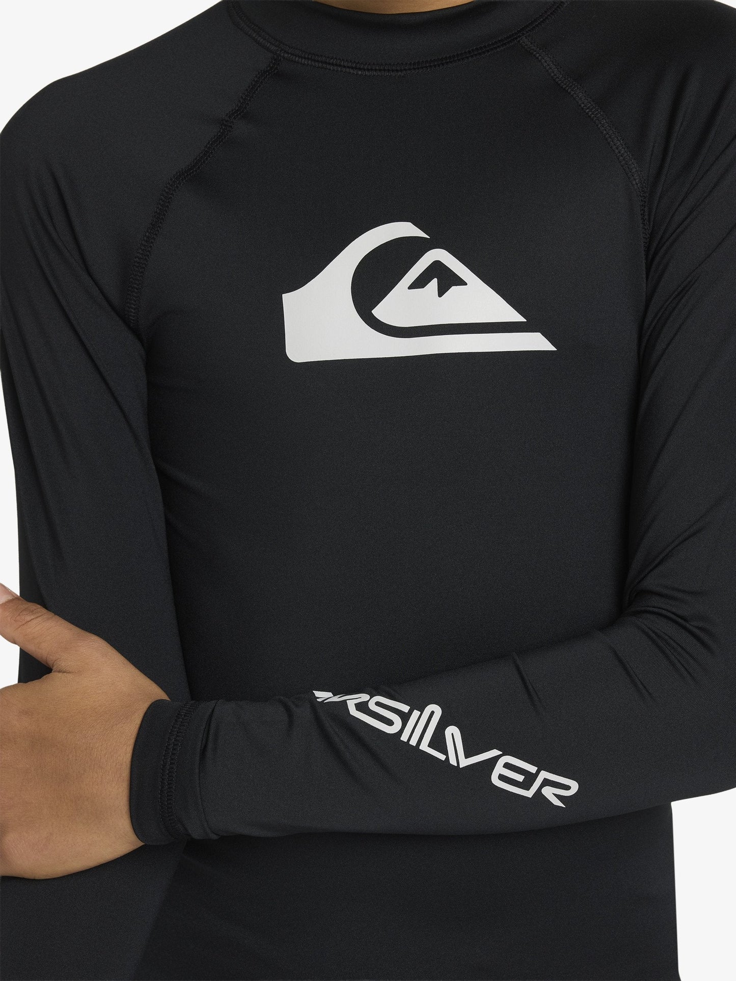 Boys 8-16 All Time Long Sleeve Rashguard - Quiksilver Singapore 