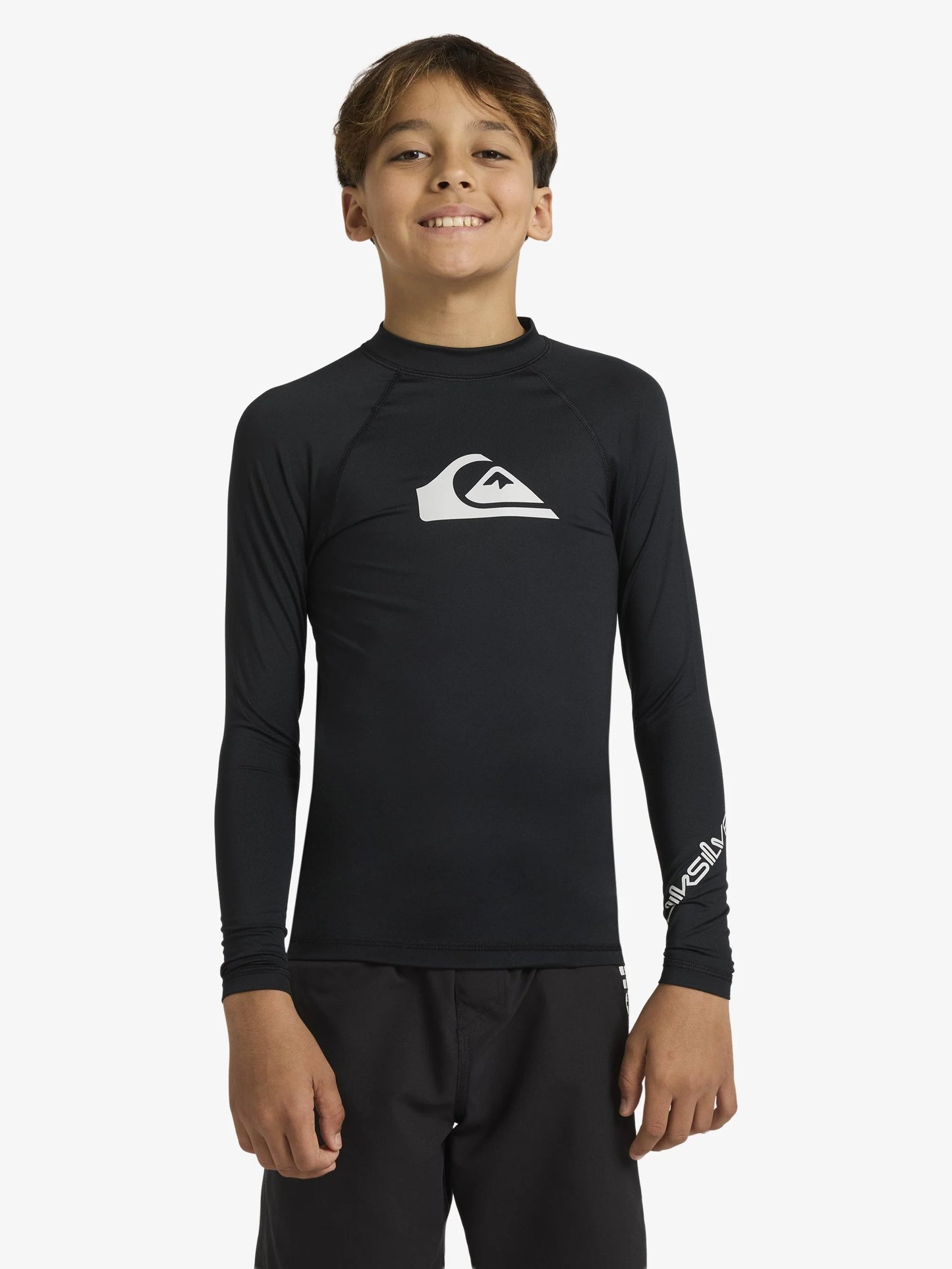 Boys 8-16 All Time Long Sleeve Rashguard - Quiksilver Singapore 