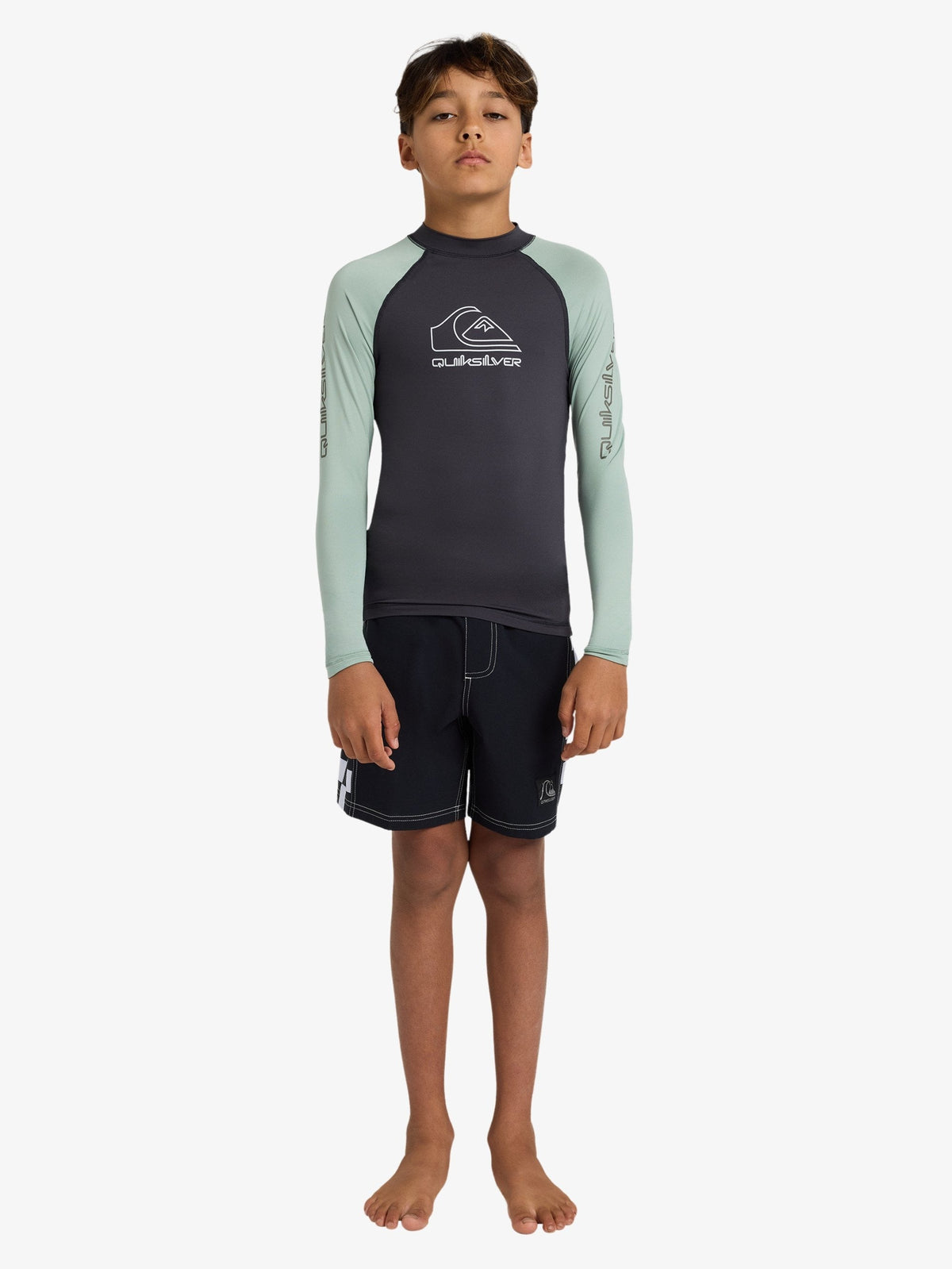 Boys 8-16 On Tour Long Sleeve Rushguard