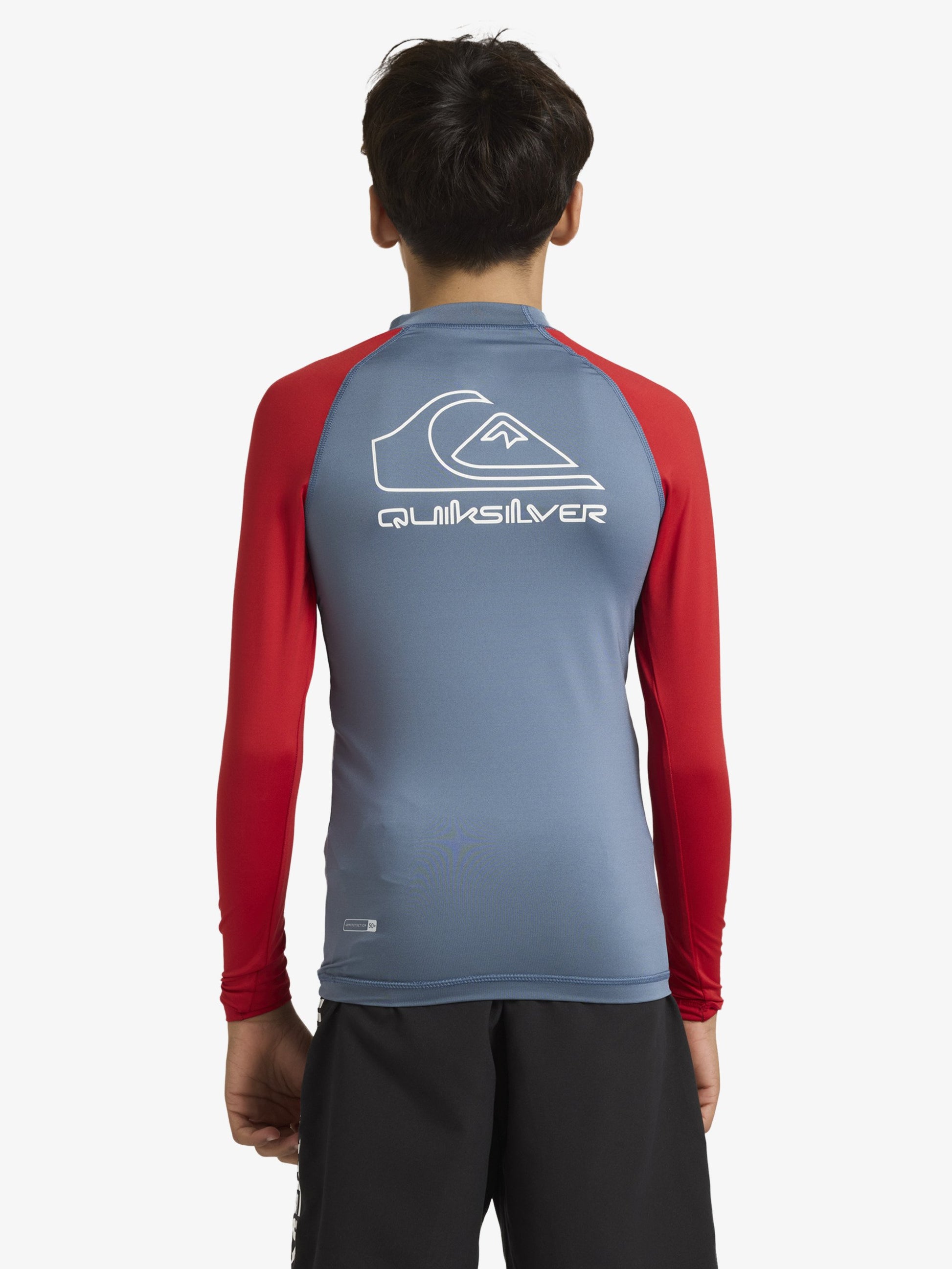 Boys 8-16 On Tour Long Sleeve Rash Vest - Quiksilver Singapore 