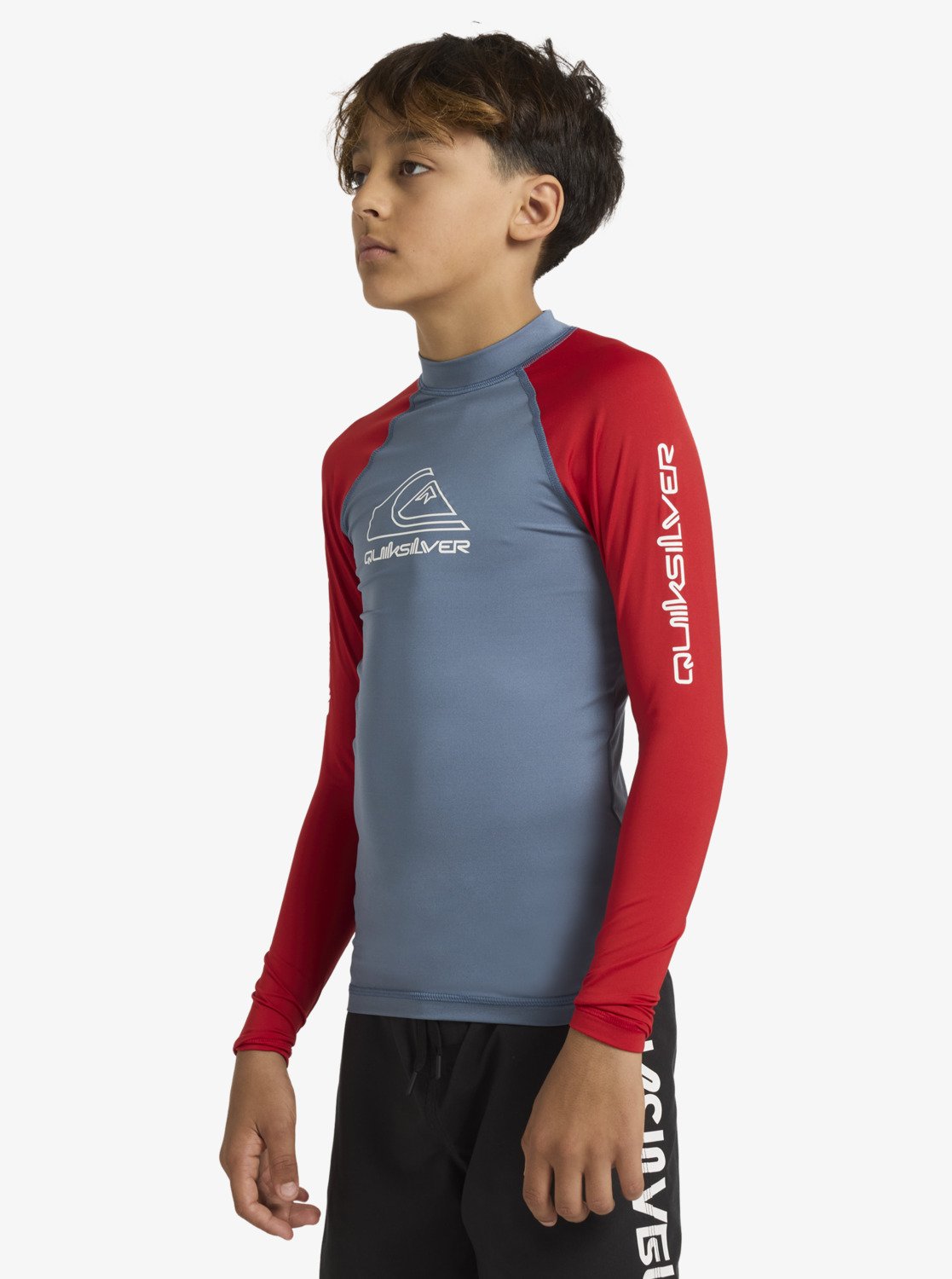 Boys 8-16 On Tour Long Sleeve Rash Vest - Quiksilver Singapore 