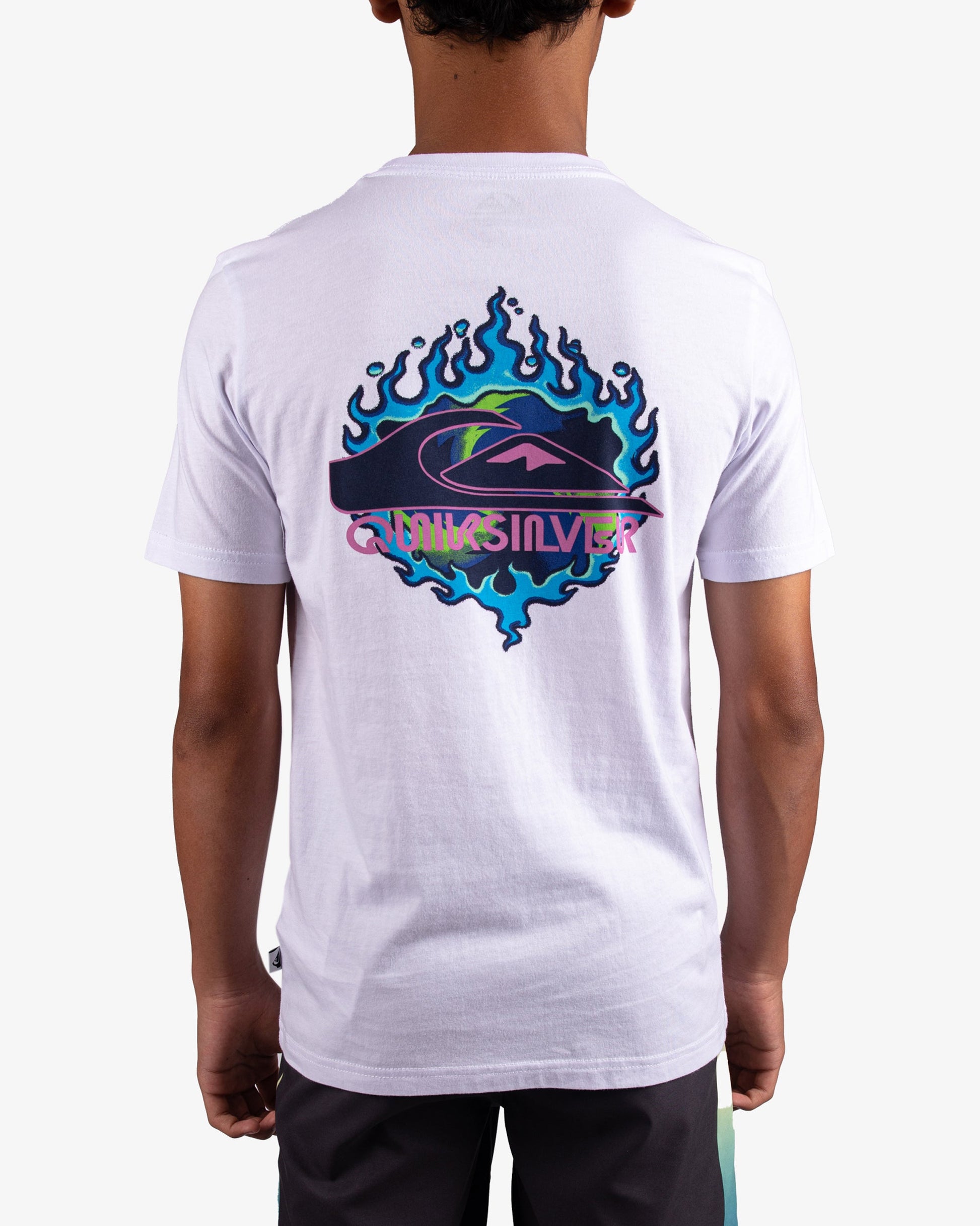 Boys Flame Tunnel T-Shirt - Quiksilver Singapore 