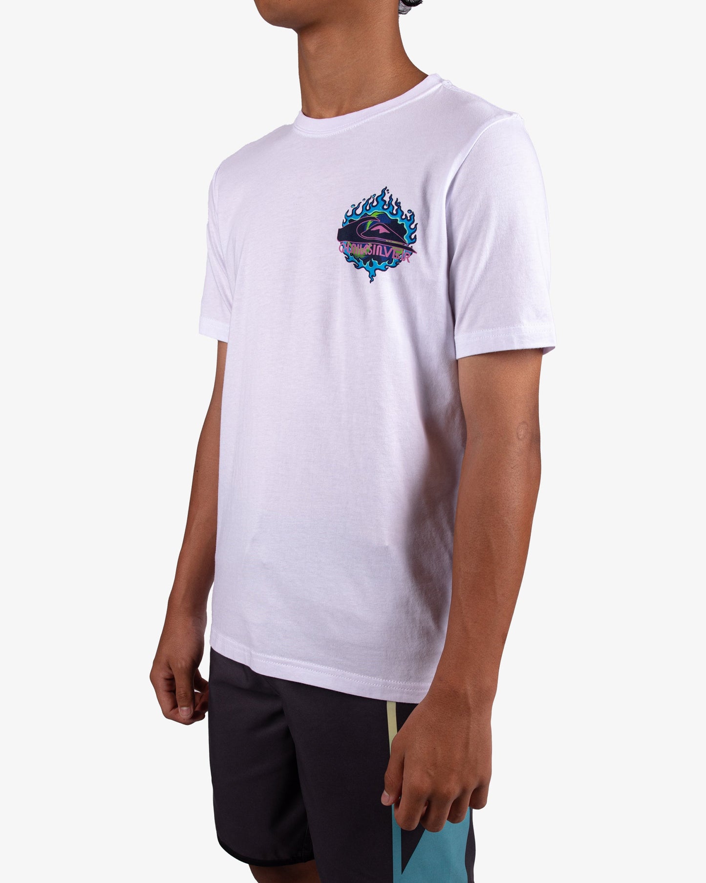 Boys Flame Tunnel T-Shirt - Quiksilver Singapore 