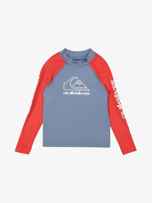 Boys 8-16 On Tour Long Sleeve Rash Vest - Quiksilver Singapore 