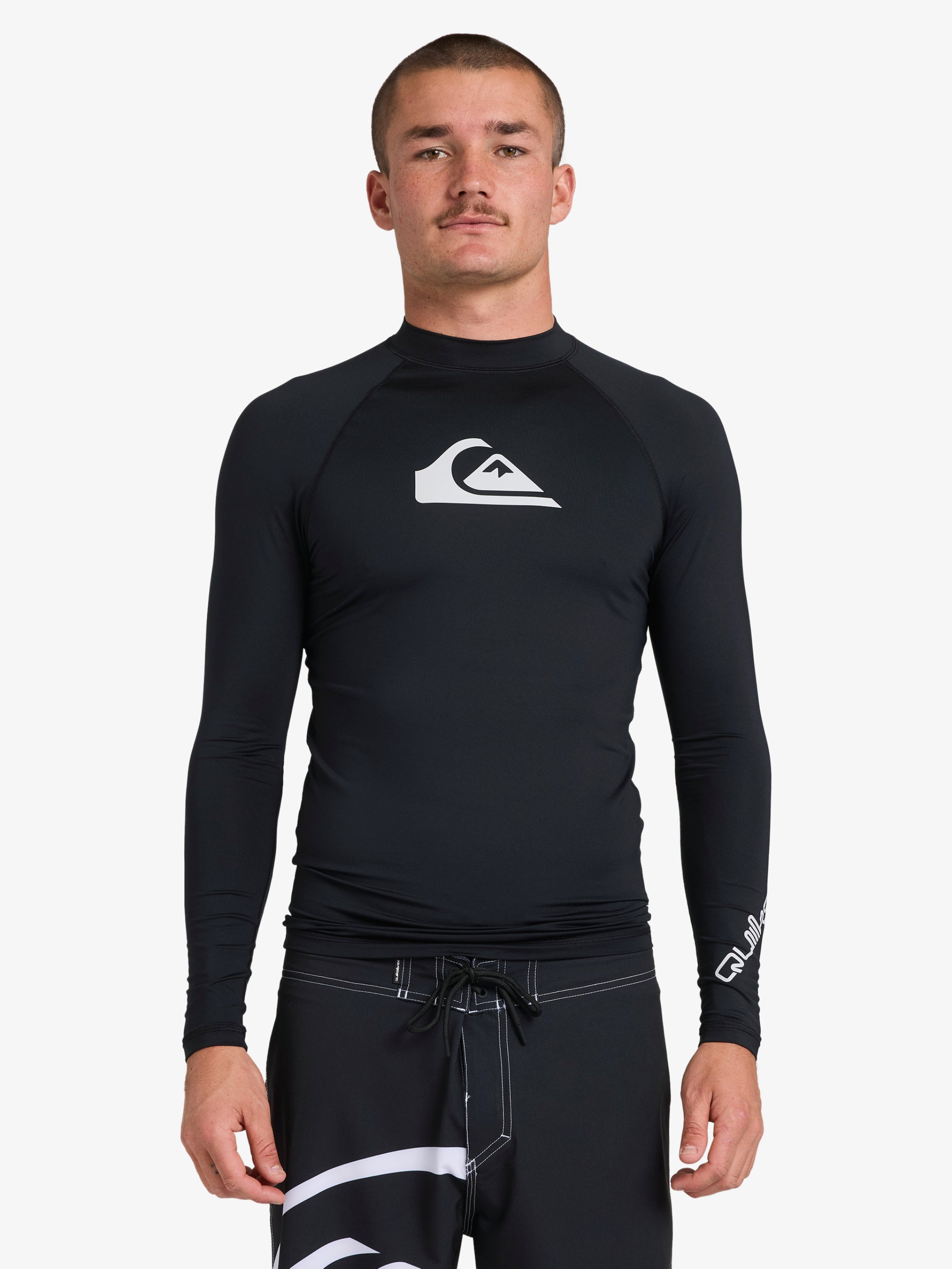 Mens All Time Long Sleeve Rashguard - Quiksilver Singapore 