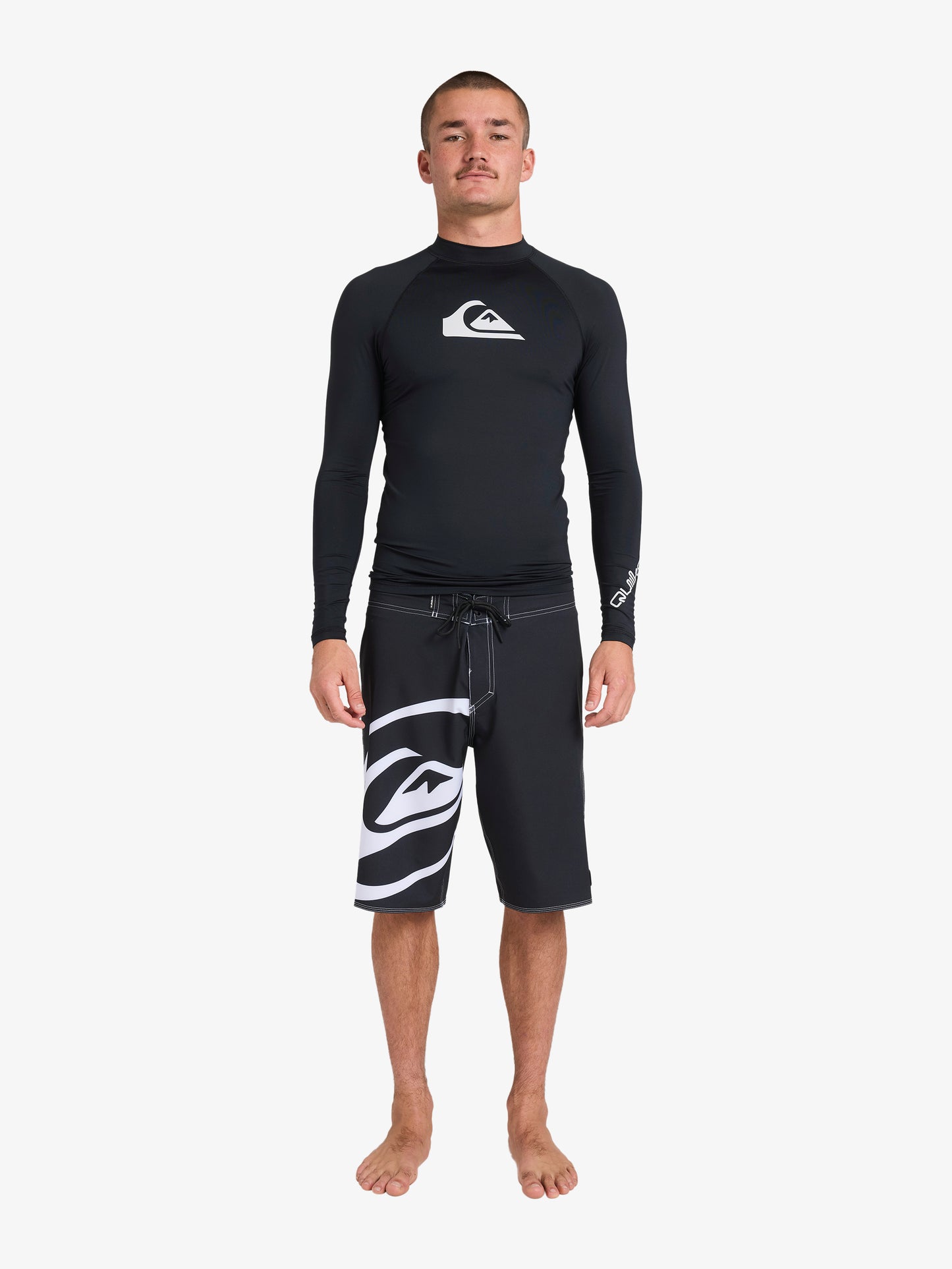Mens All Time Long Sleeve Rashguard - Quiksilver Singapore 