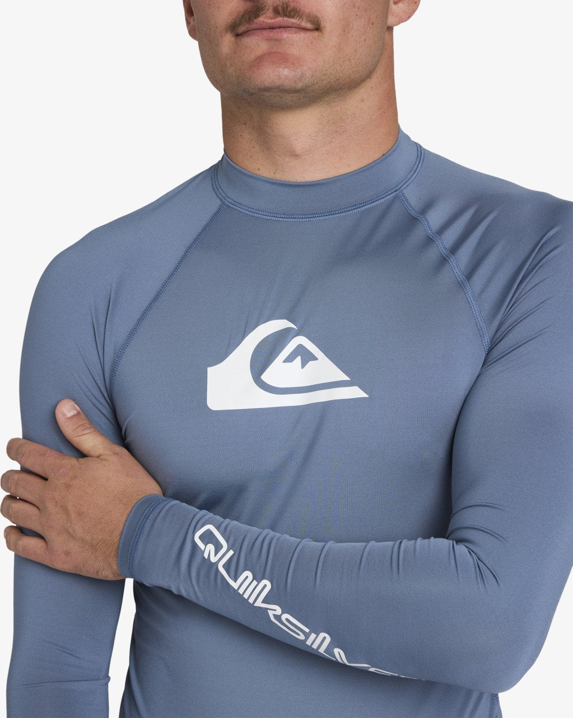 Mens All Time Long Sleeve Rashguard - Quiksilver Singapore 