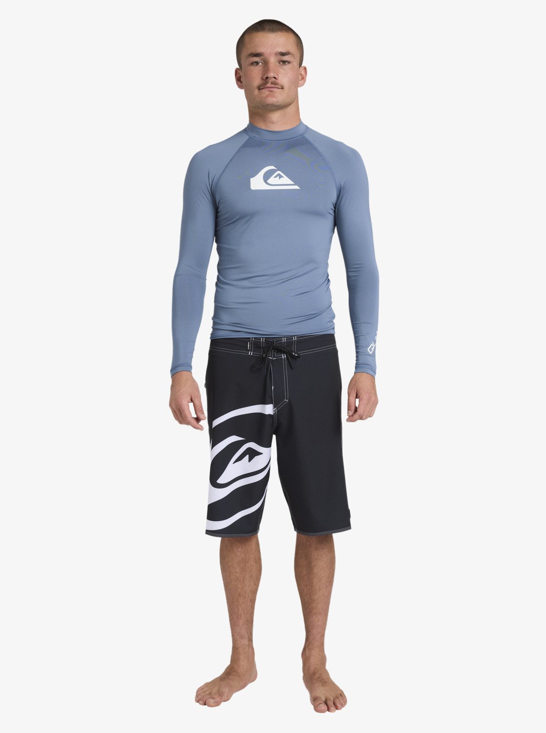 Mens All Time Long Sleeve Rashguard - Quiksilver Singapore 