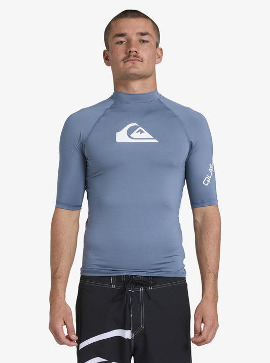 Mens All Time Rash Vest - Quiksilver Singapore 