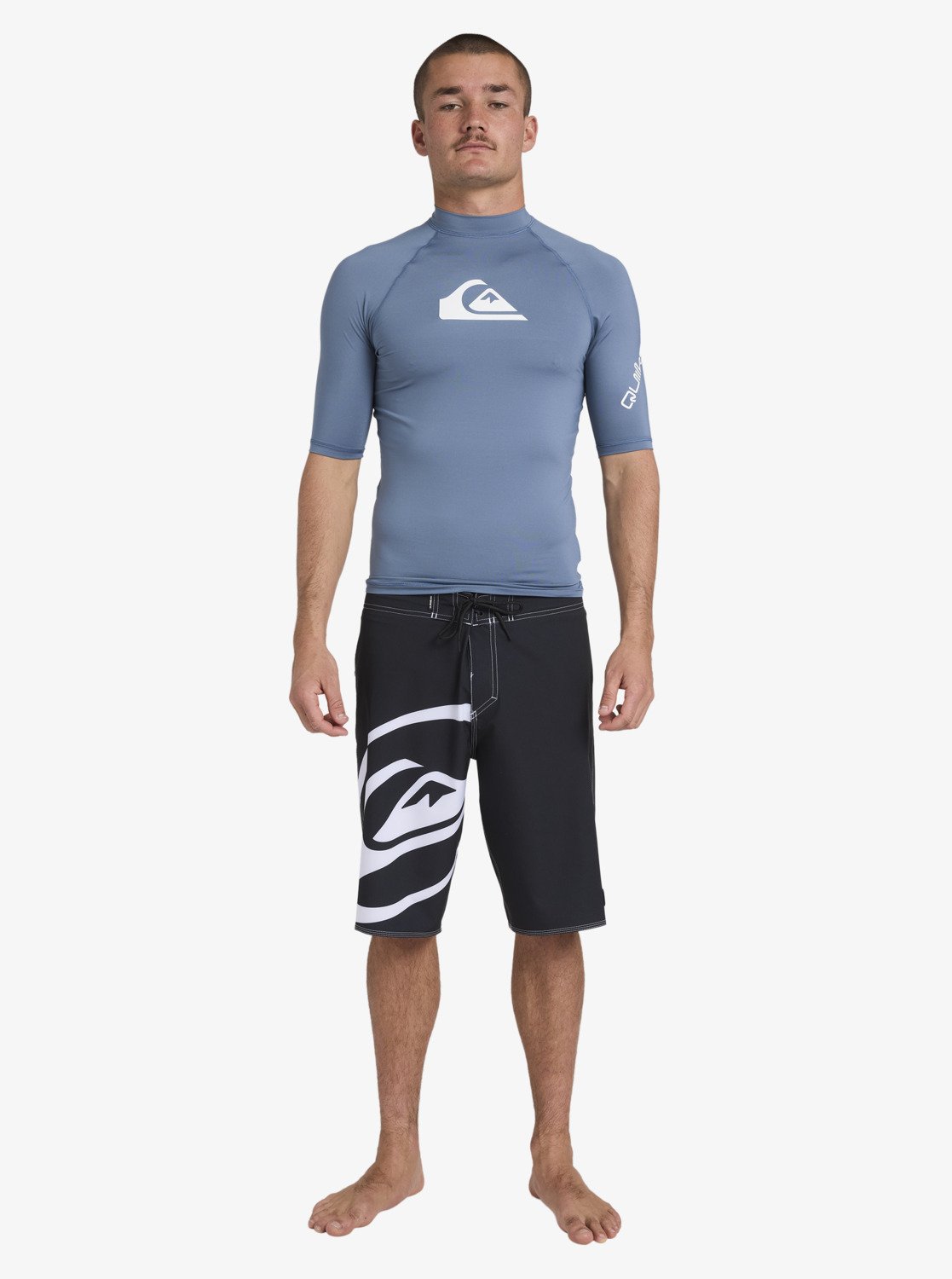 Mens All Time Rash Vest - Quiksilver Singapore 