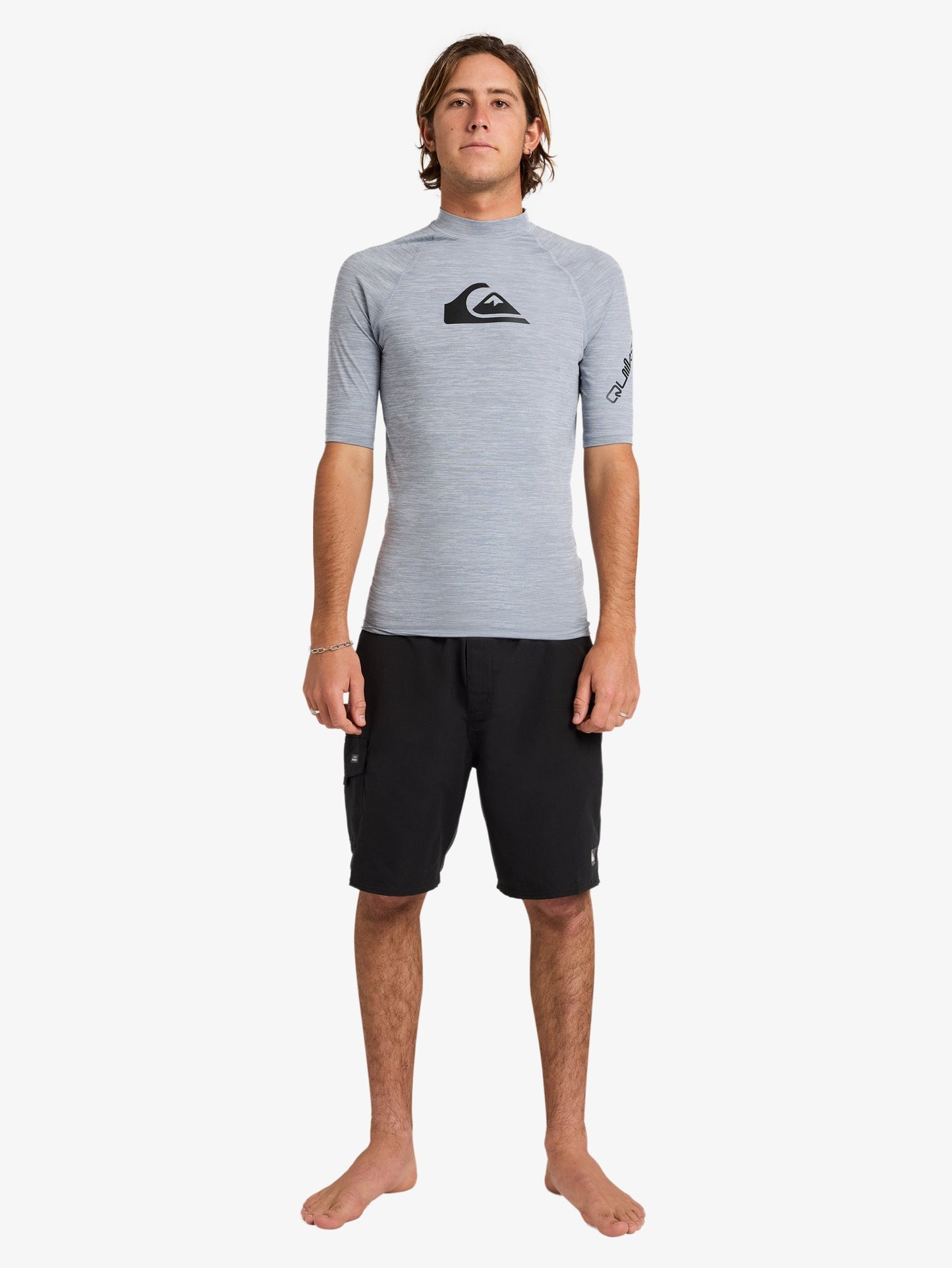 Mens All Time Rash Vest - Quiksilver Singapore 