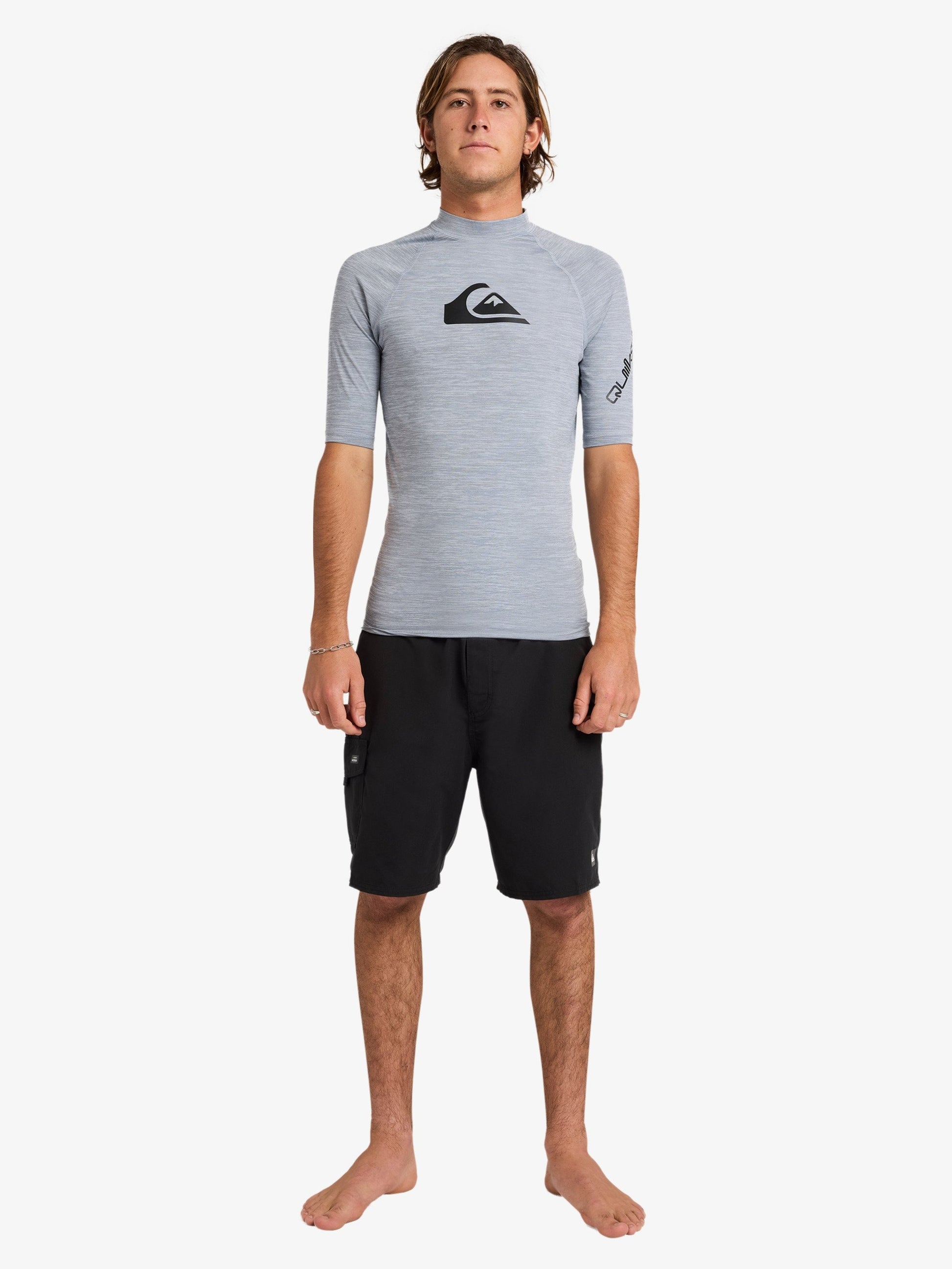 Mens All Time Rash Vest - Quiksilver Singapore 