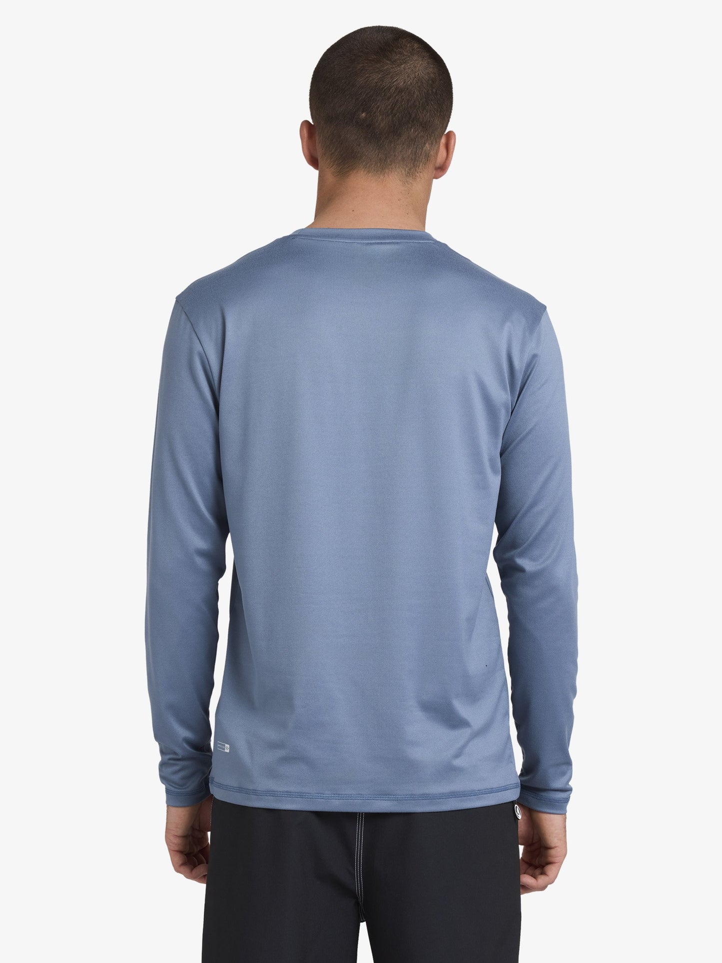 Mens Solid Streak Long Sleeve Surf T-Shirt - Quiksilver Singapore 