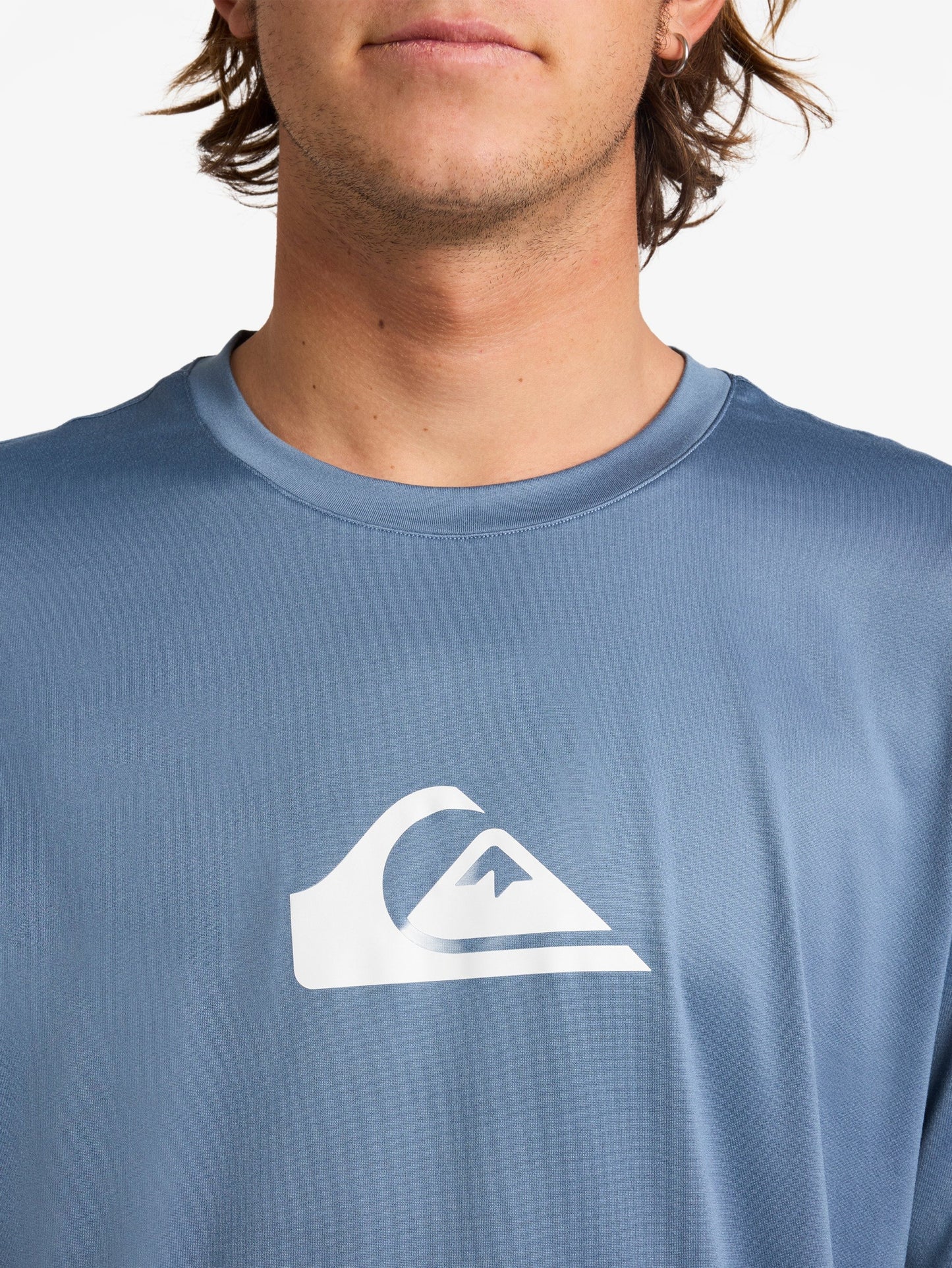 Mens Solid Streak Surf T-Shirt - Quiksilver Singapore 