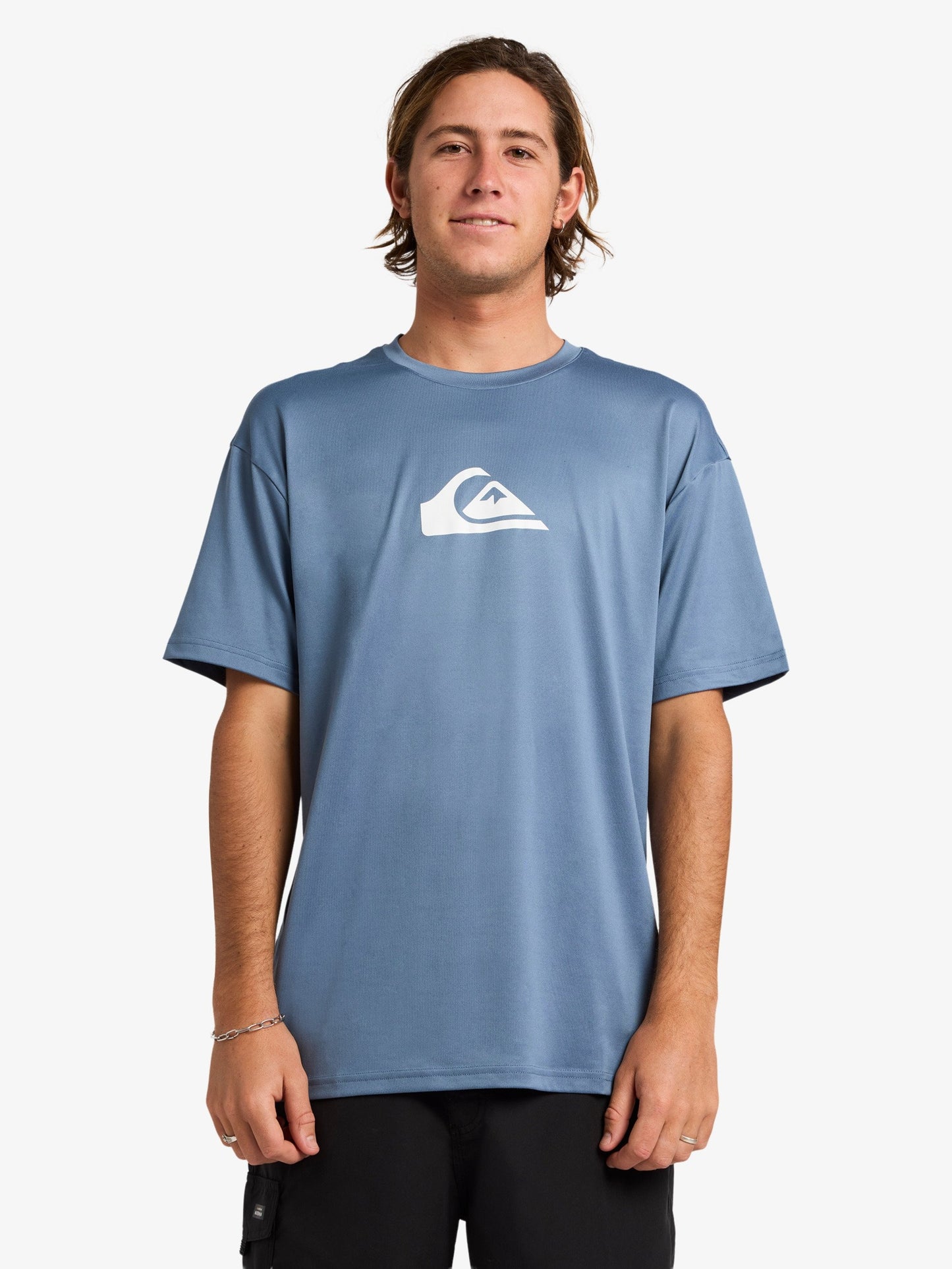 Mens Solid Streak Surf T-Shirt - Quiksilver Singapore 