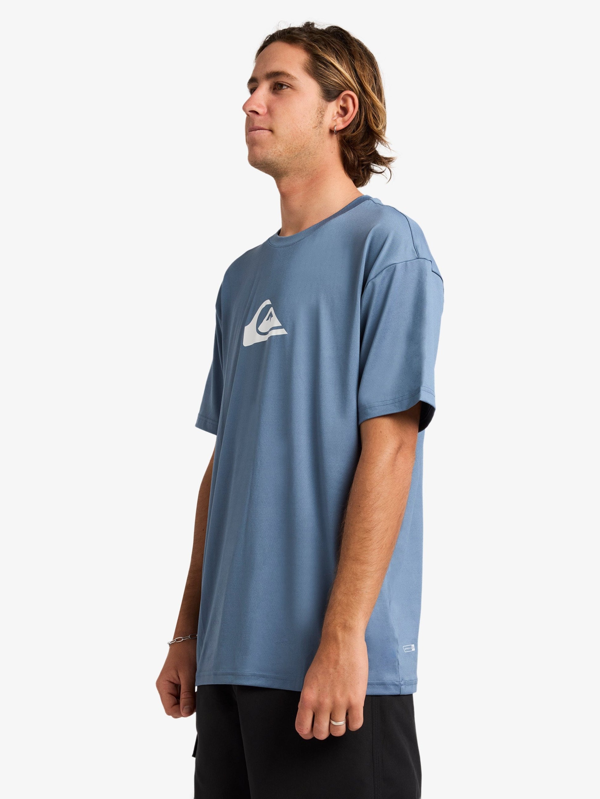Mens Solid Streak Surf T-Shirt - Quiksilver Singapore 