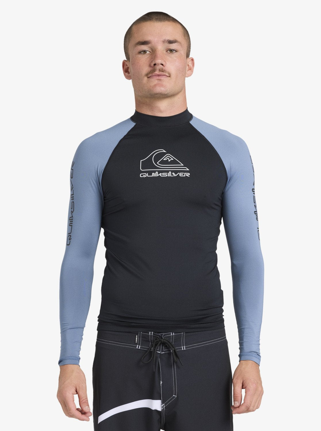 Mens On Tour Long Sleeve Rash Vest - Quiksilver Singapore 