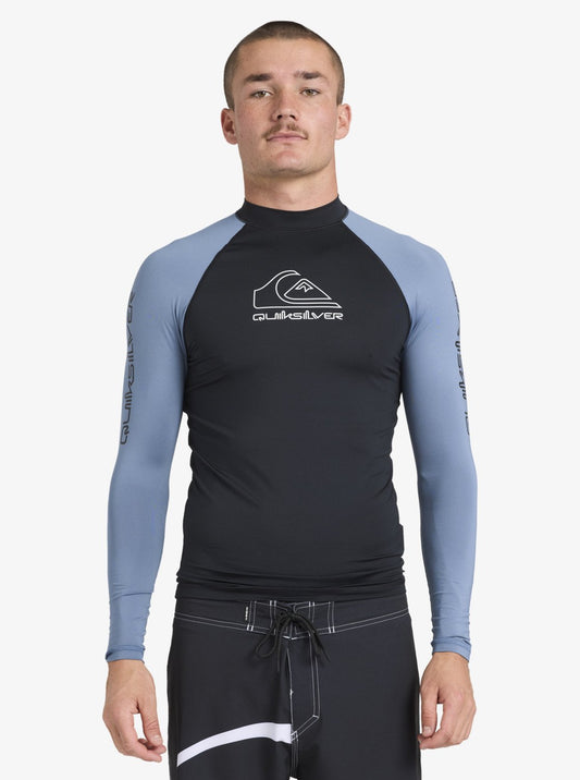 Mens On Tour Long Sleeve Rash Vest - Quiksilver Singapore 