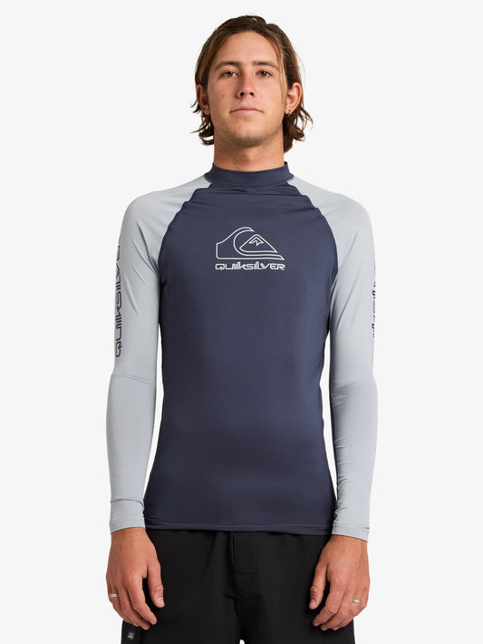 Mens On Tour Long Sleeve Rash Vest - Quiksilver Singapore 